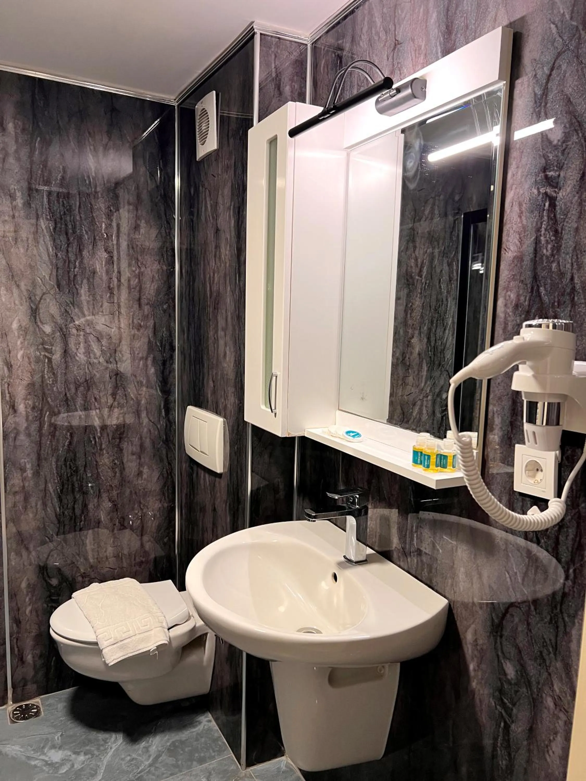 Toilet in Comfort Downtown Istanbul Hotel