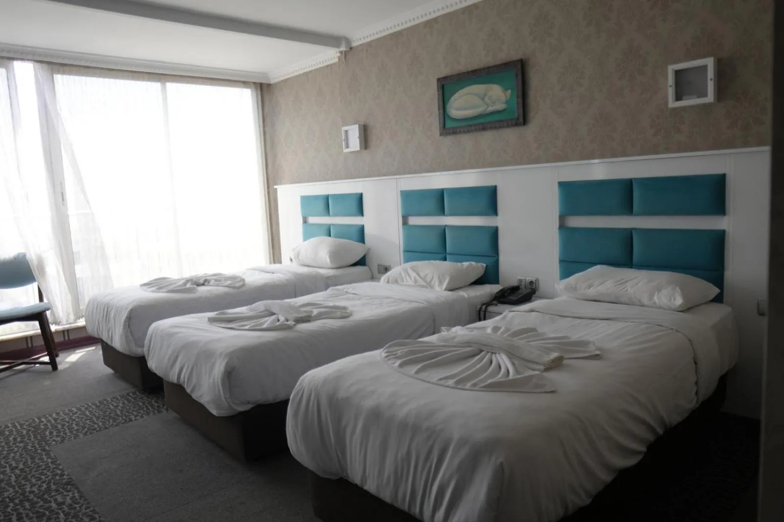 Bed in Comfort Downtown Istanbul Hotel