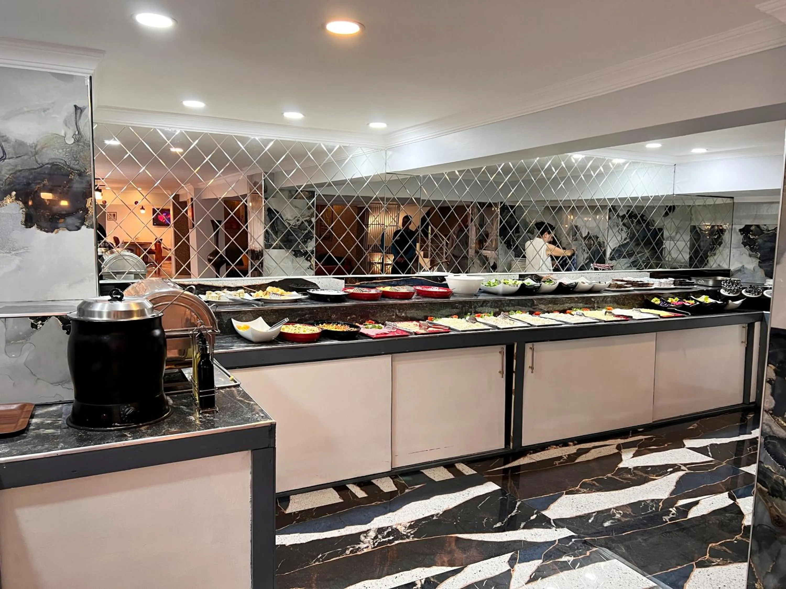 Buffet breakfast in Comfort Downtown Istanbul Hotel