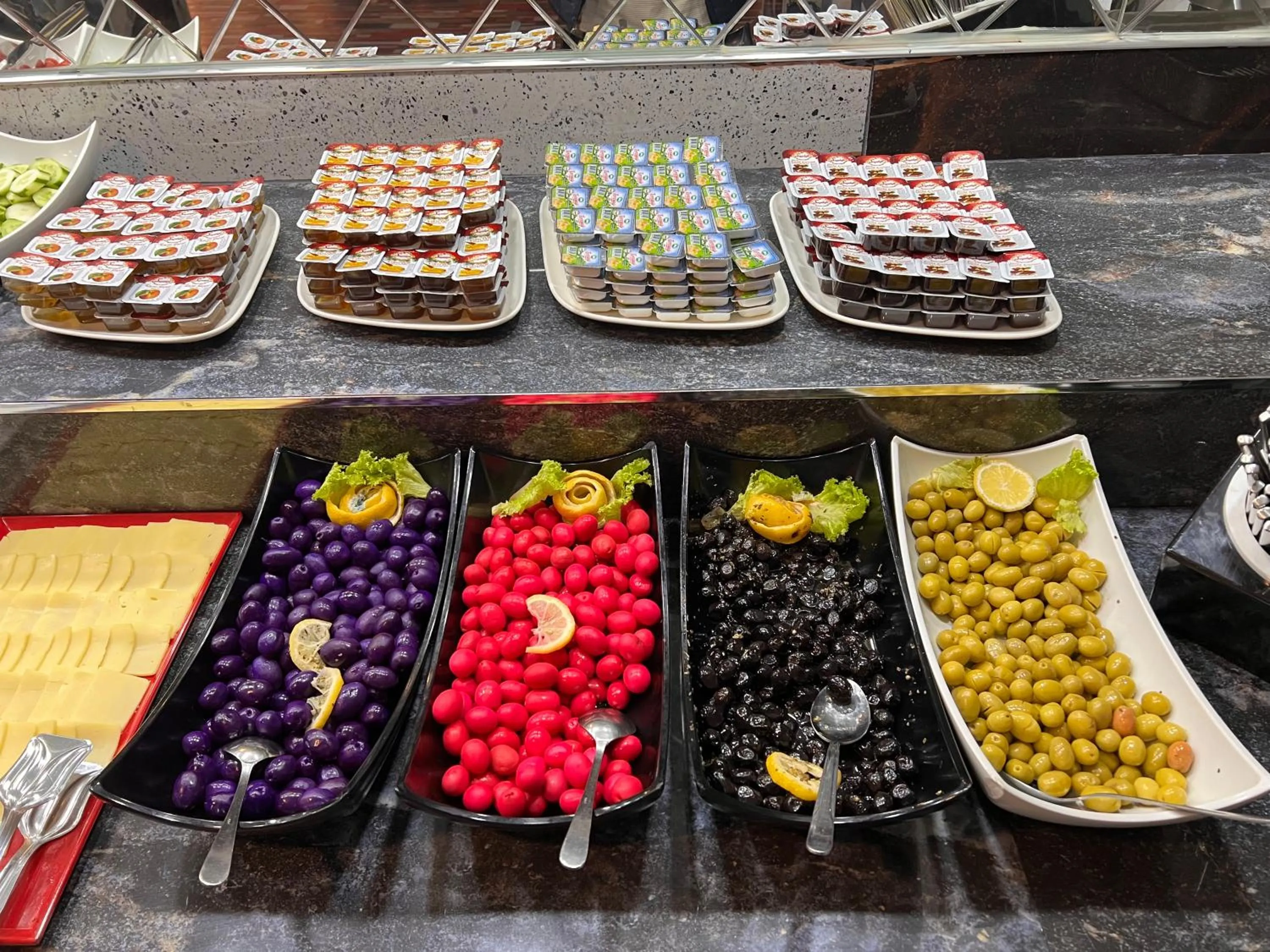 Buffet breakfast in Comfort Downtown Istanbul Hotel