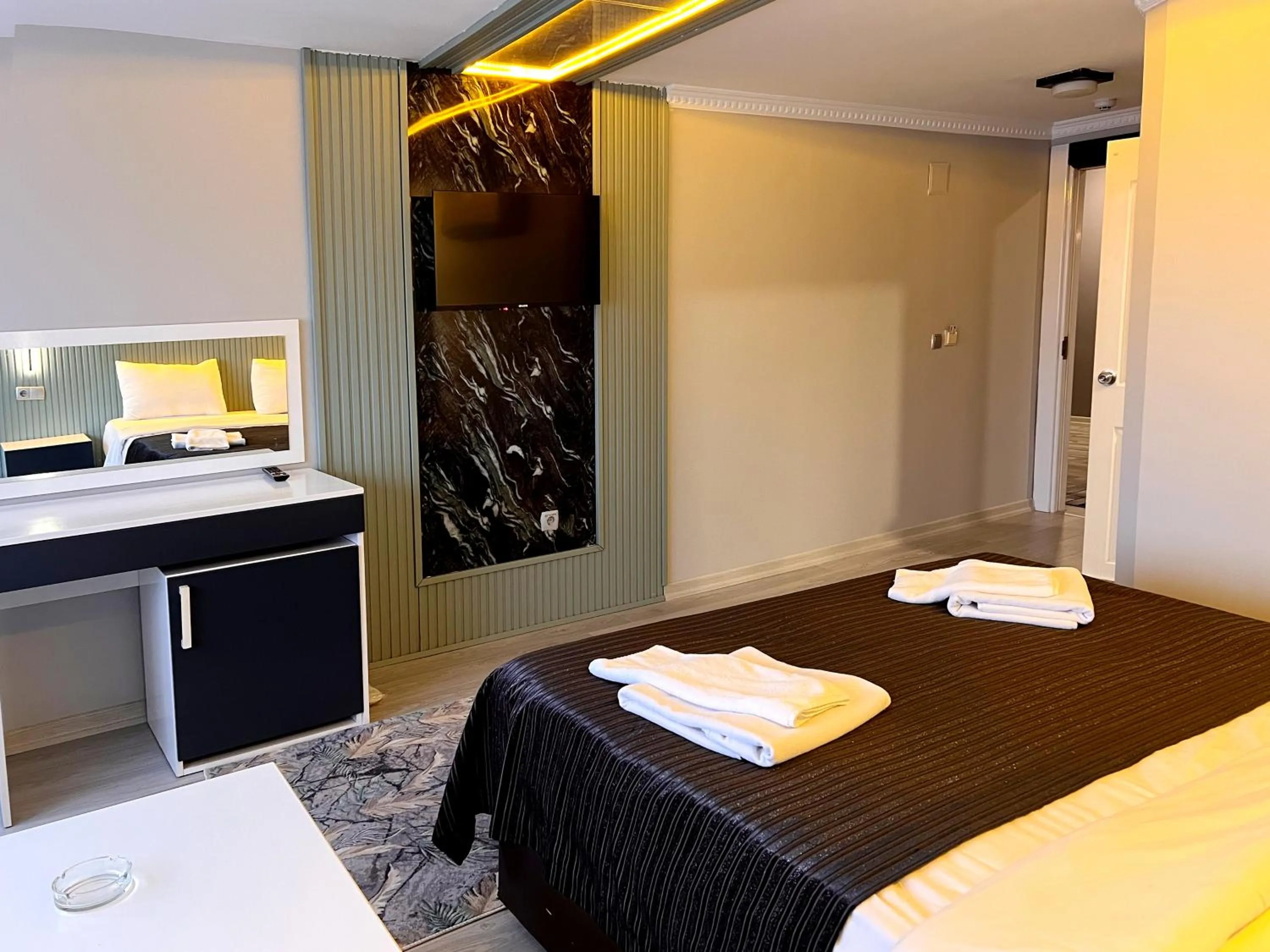 Bed in Comfort Downtown Istanbul Hotel