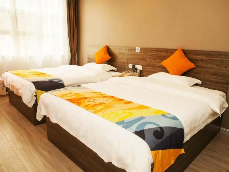Bed in Shell Hefei Yaohai Distrct Baida Zhougudui Daxing RoadHotel