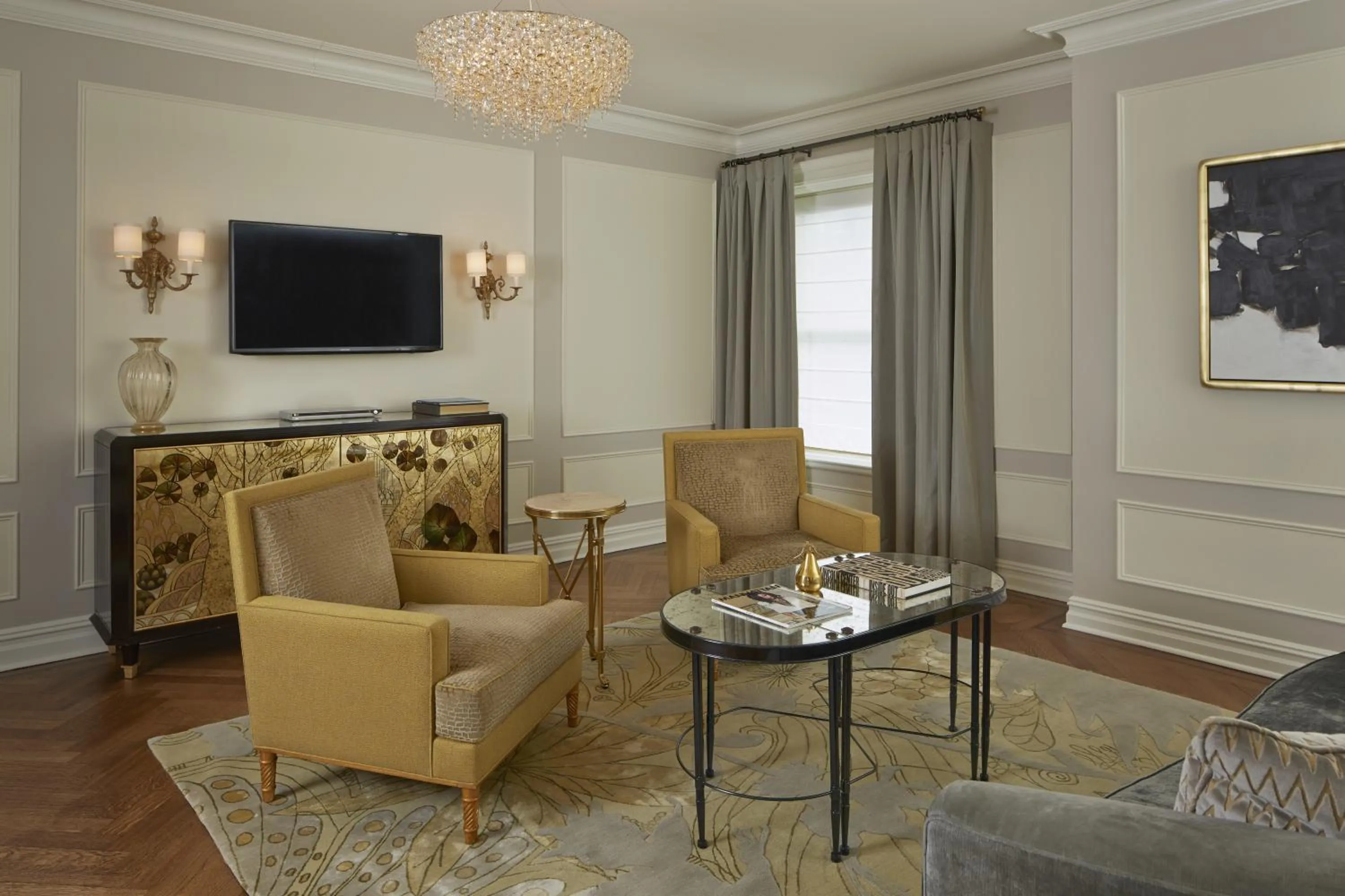 Living room in The Plaza