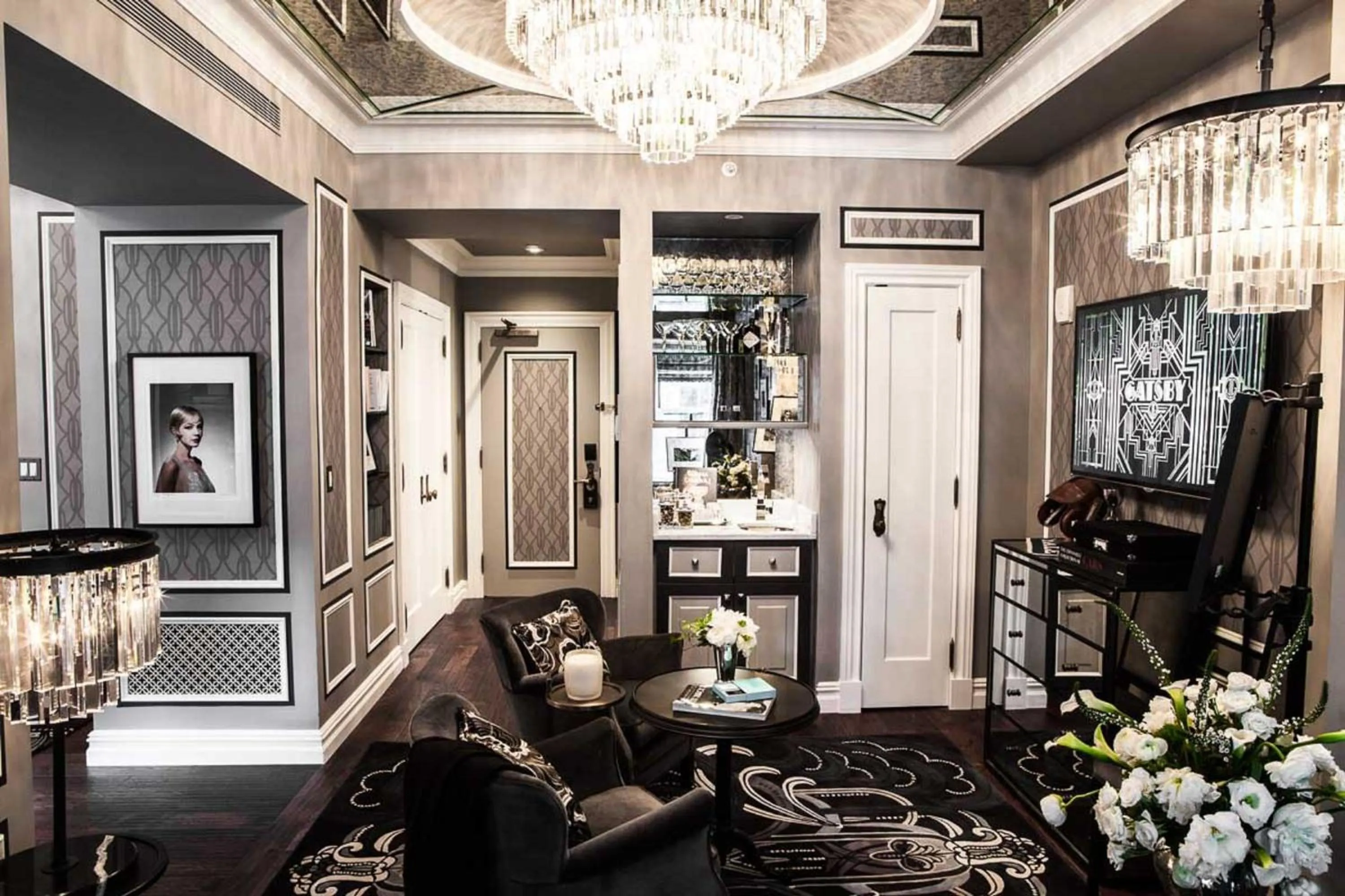 Living room in The Plaza