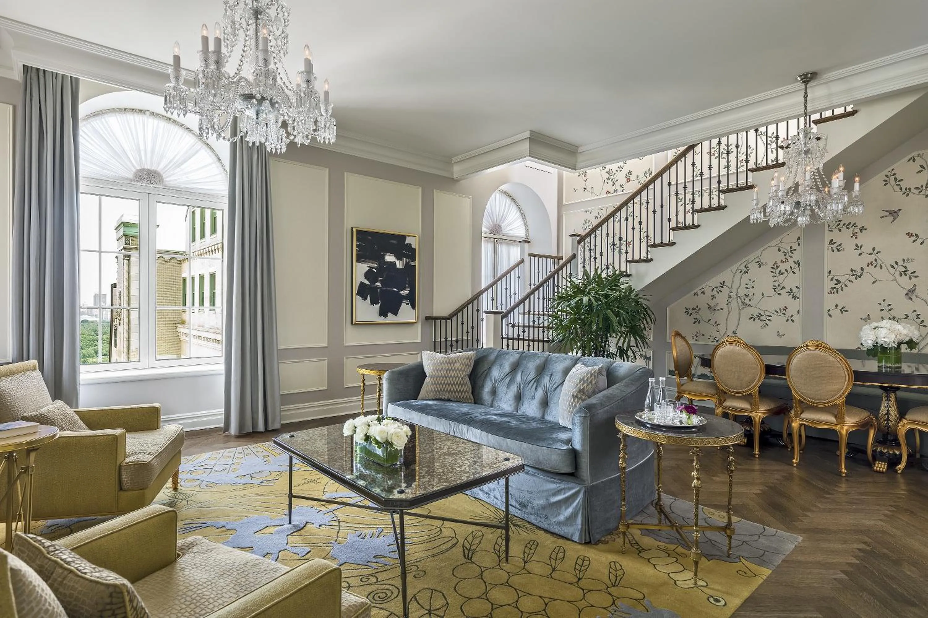 Living room in The Plaza