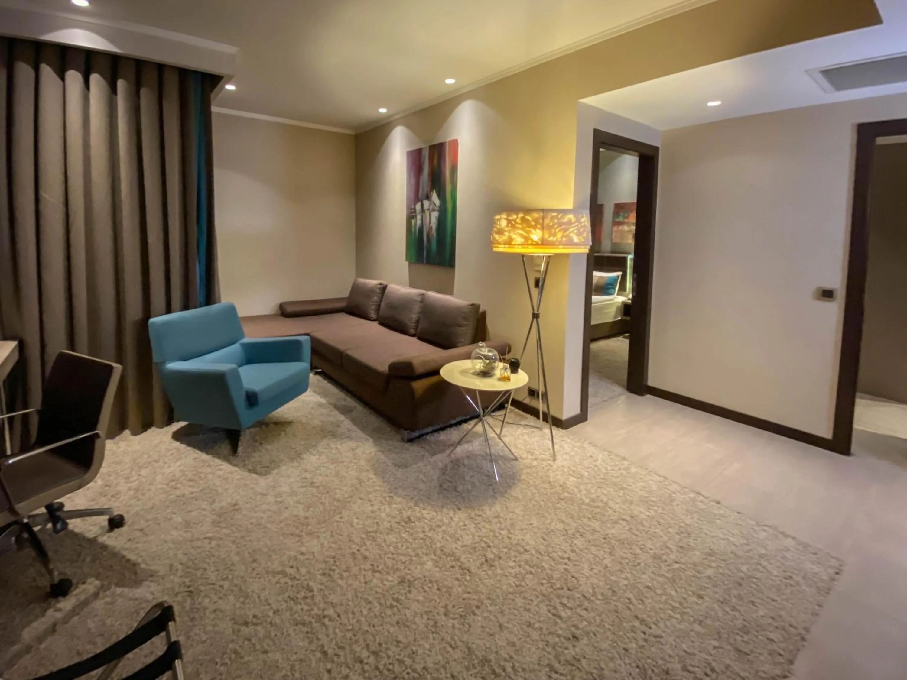 Seating area in Ostimpark Business Hotel