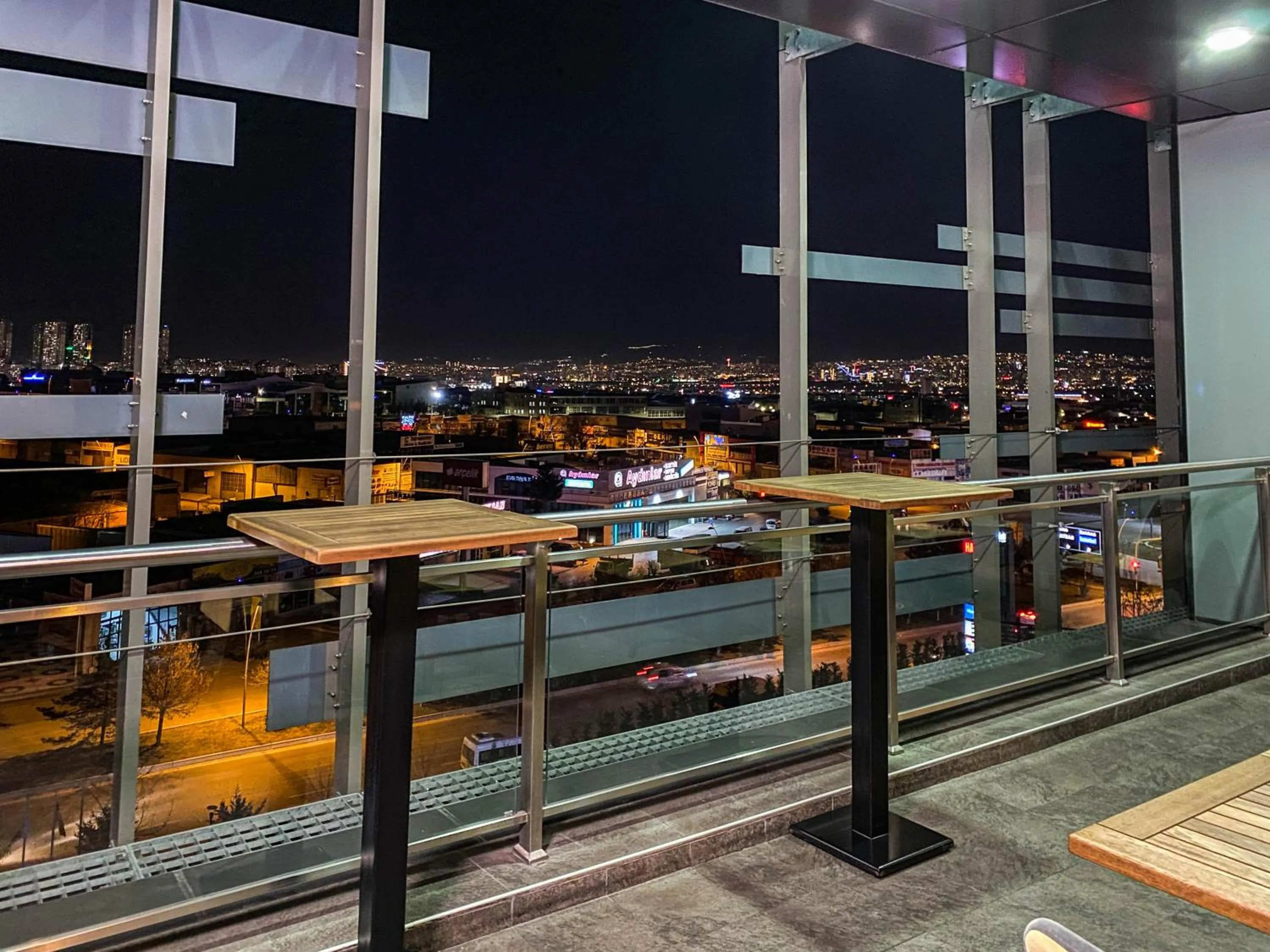 City view in Ostimpark Business Hotel