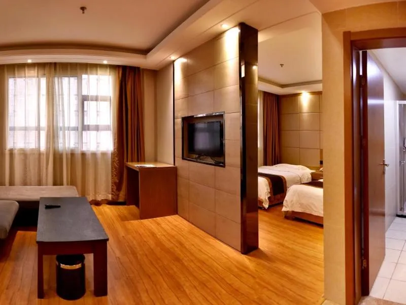 Bed in Gme Xi'an City Chang'an District Fengqiyuan Subway Station Hotel