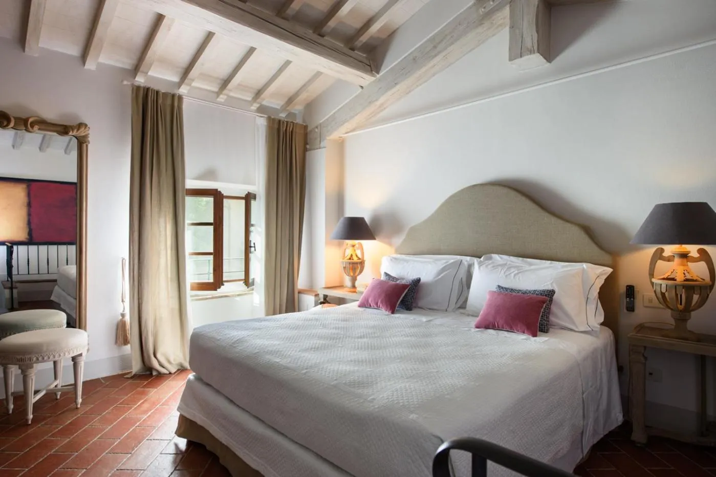 Bed in Borgo I Vicelli Adults Only Relais
