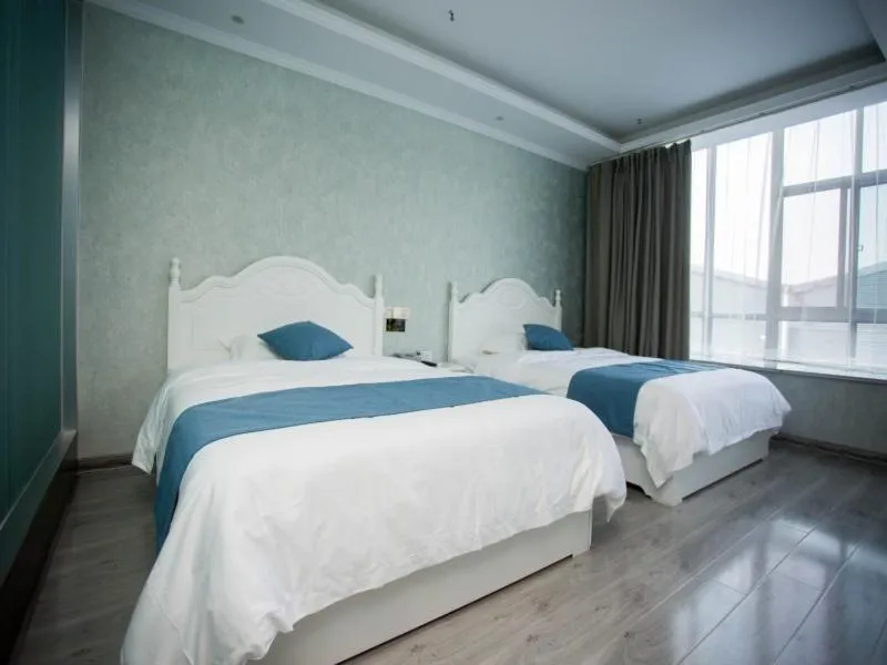 Bed in Shell Chuzhou North Bus Station Hotel