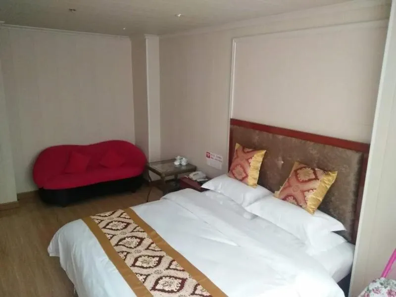 Bed in Shell Chongqing Chengkou County Passenger Transport Center Hotel