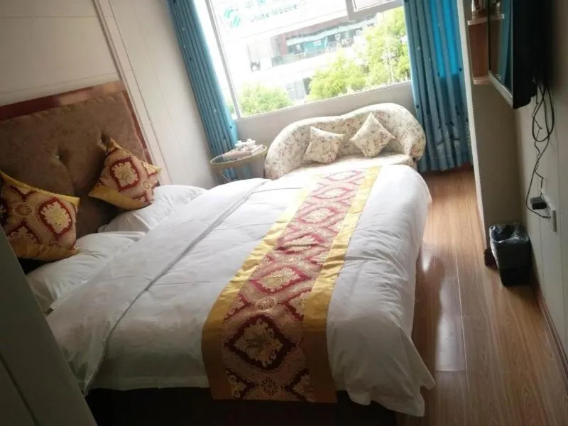 Bed in Shell Chongqing Chengkou County Passenger Transport Center Hotel