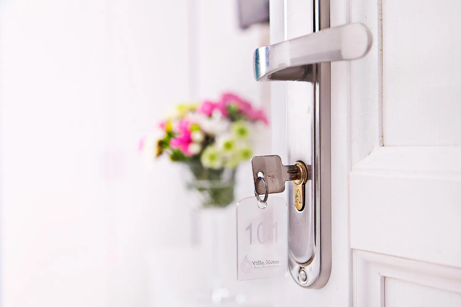 Decorative detail in Villa Rosa