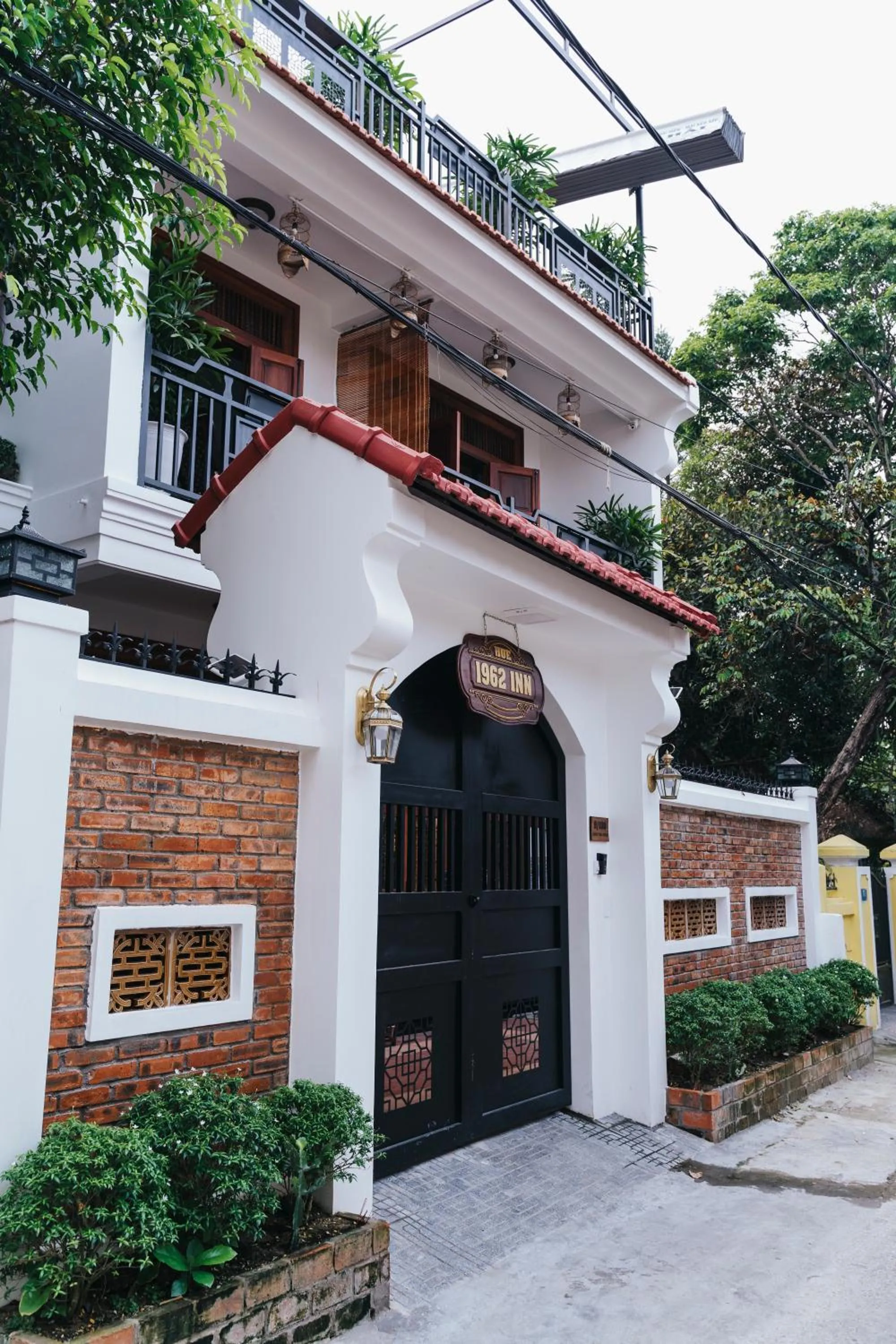 Facade/entrance in Hue 1962 INN