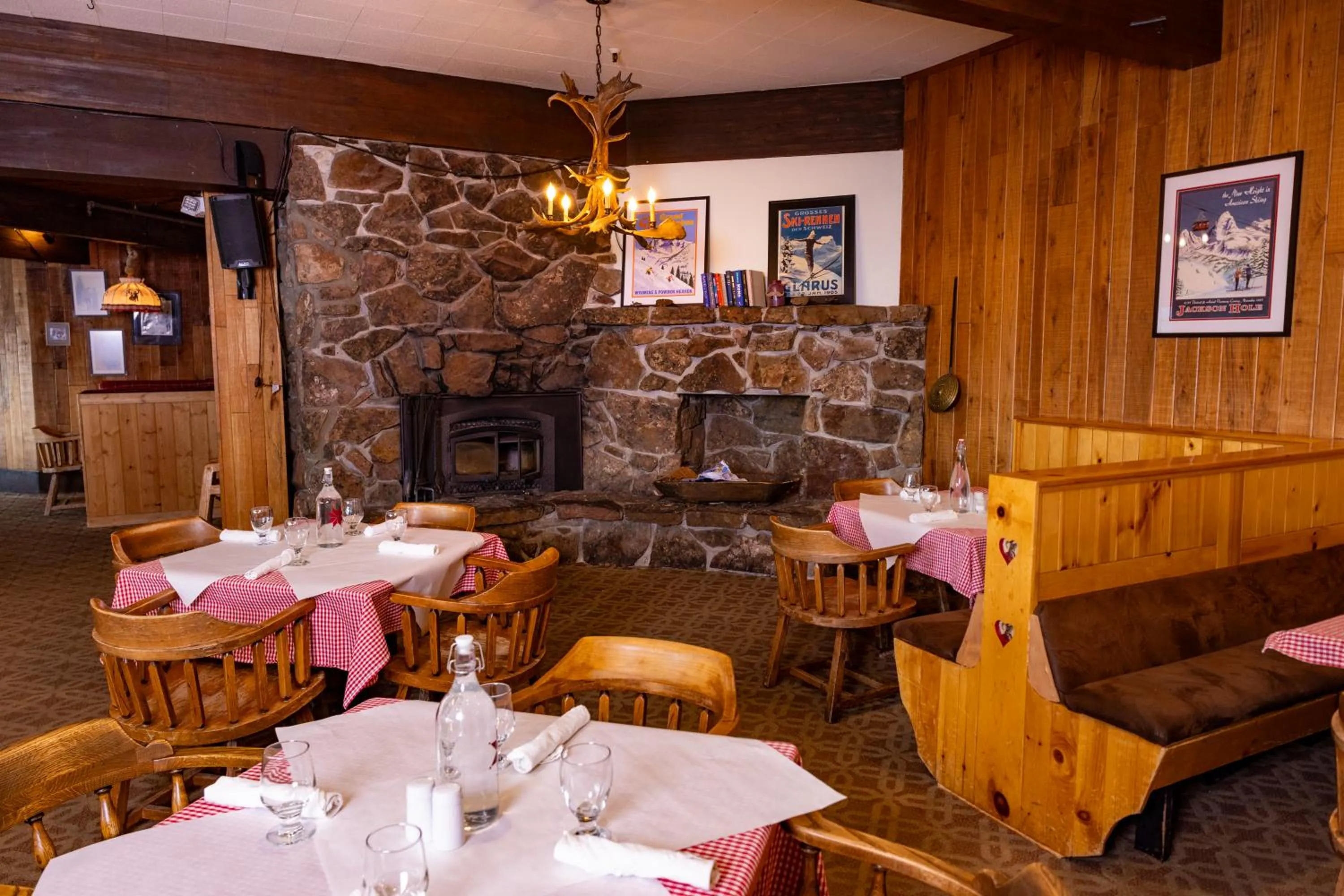 Dining area in The Alpenhof