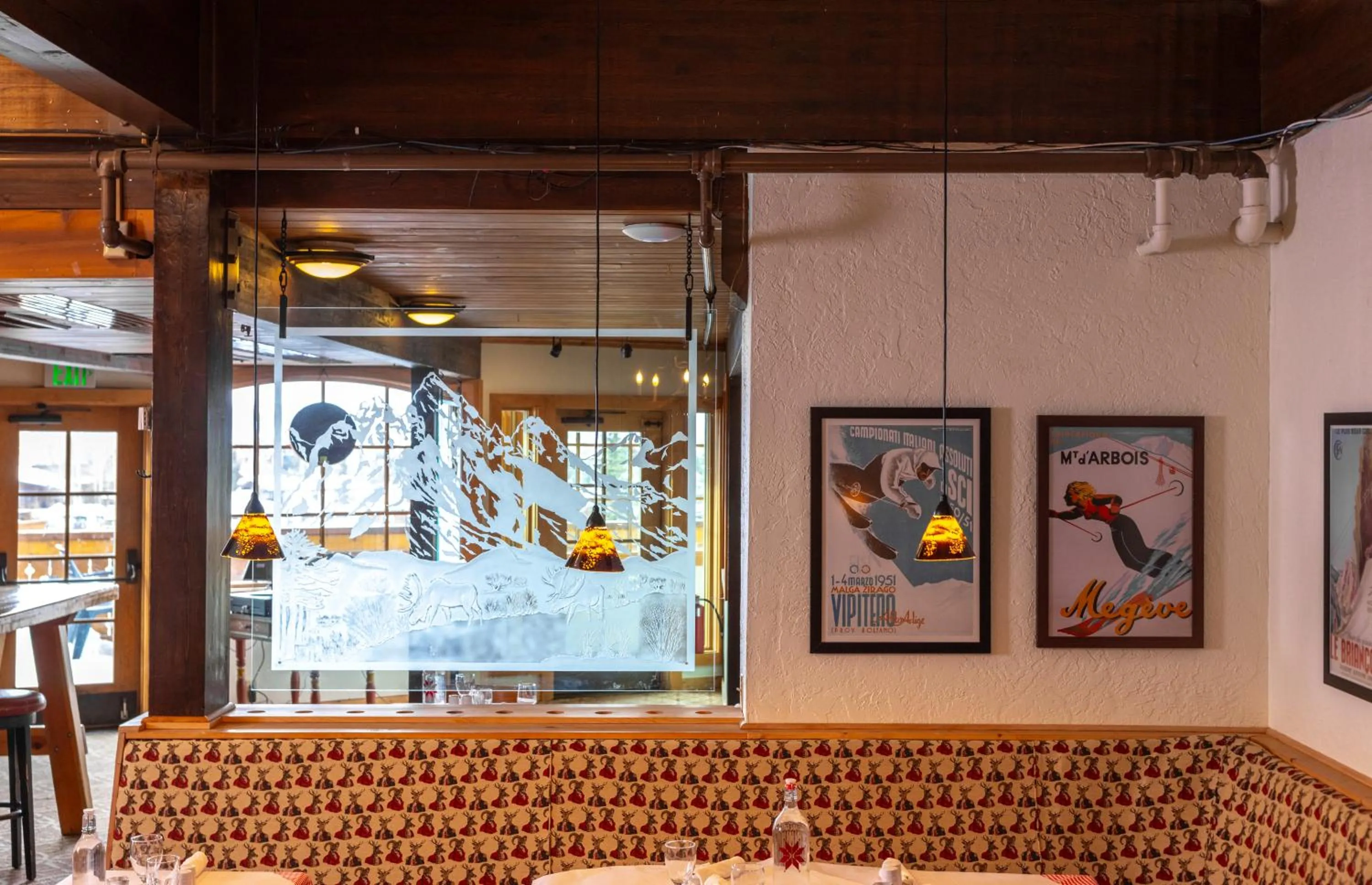 Dining area in The Alpenhof