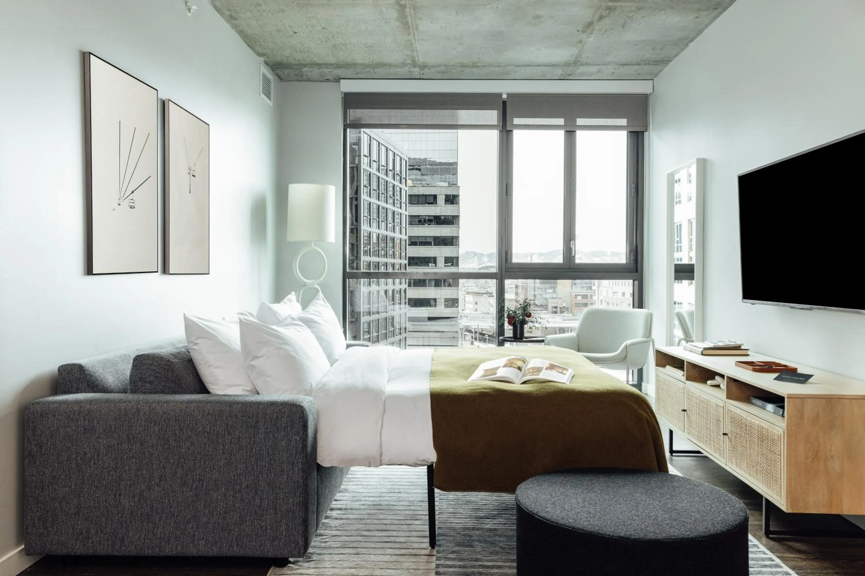 Seating area in Mint House Denver - Downtown Union Station