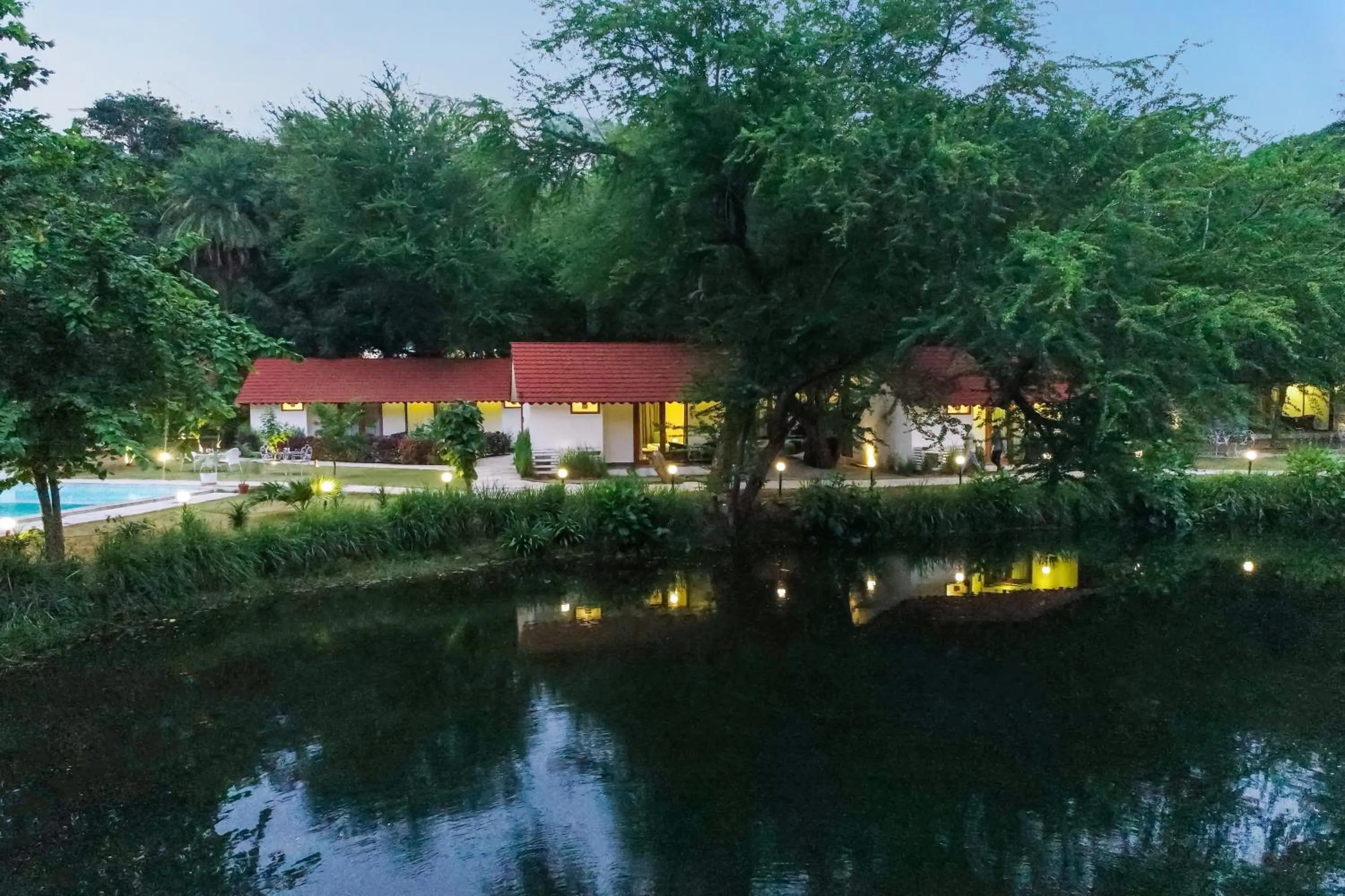 Natural landscape in Aranya Vilas - A Nature Resort