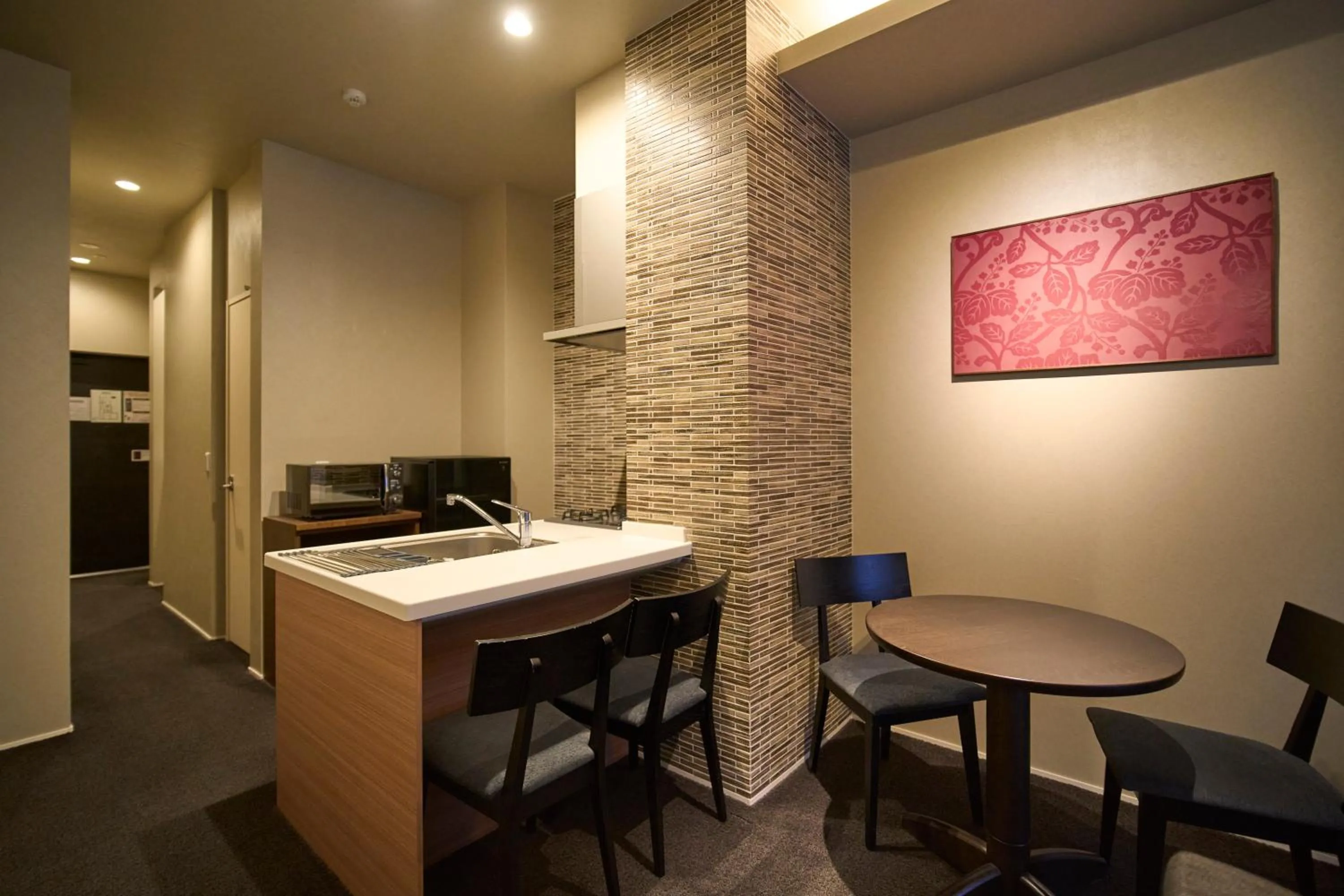 Kitchen or kitchenette in Kyohotel Kishotei Goshominami