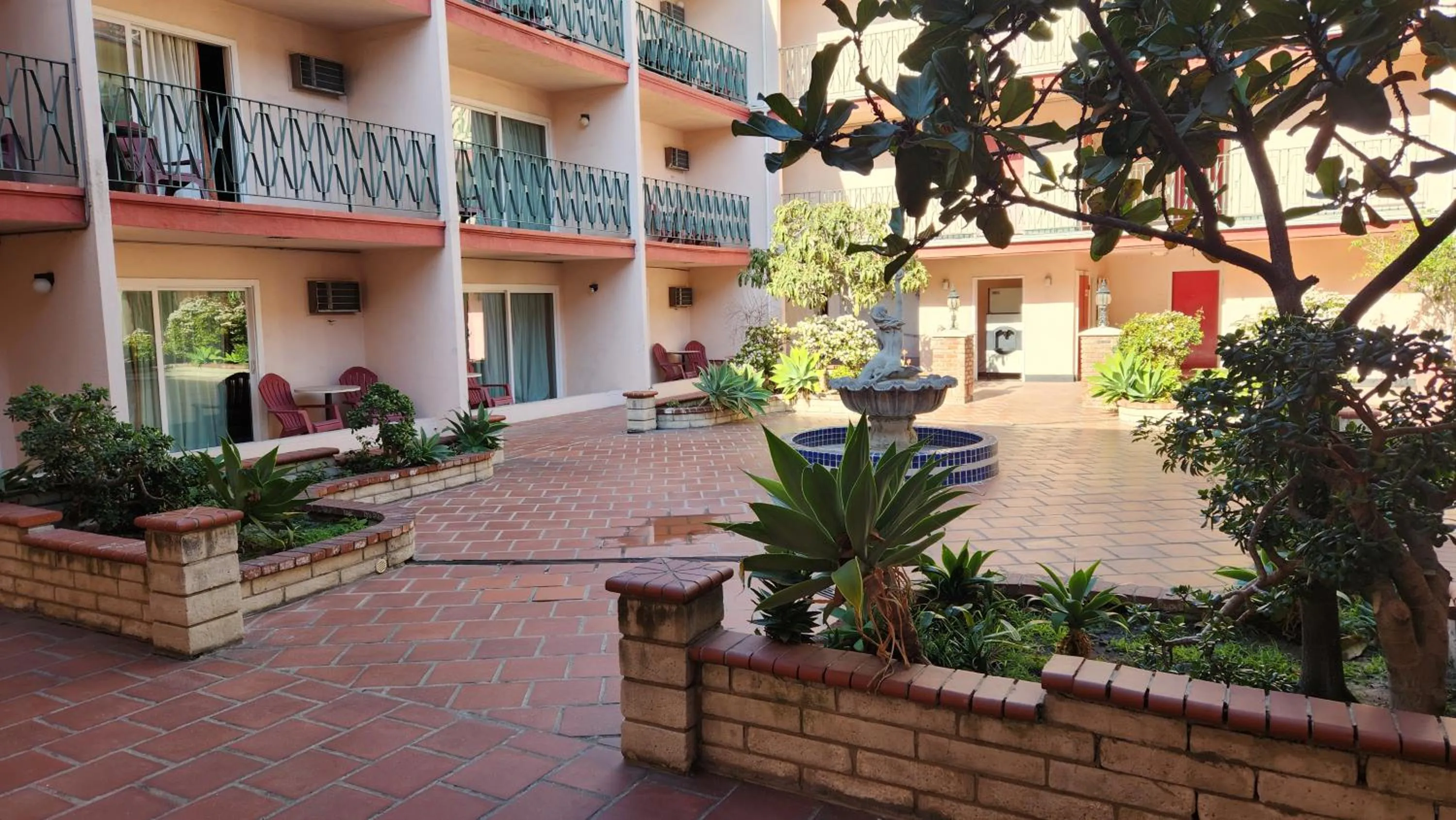 Balcony/Terrace in Royal Century Hotel at LAX