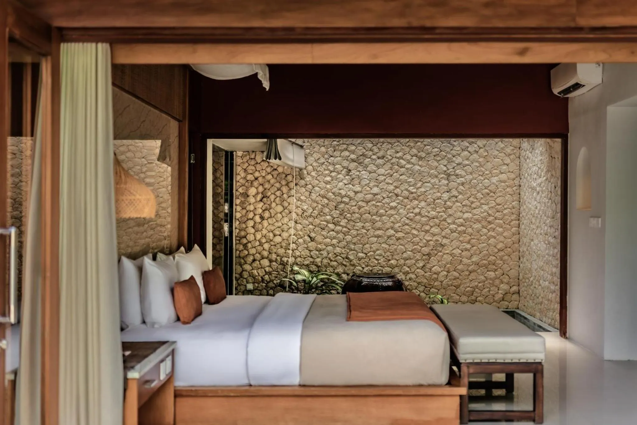 Bed in Seminyak Sanctuary Villa by Ini Vie Hospitality