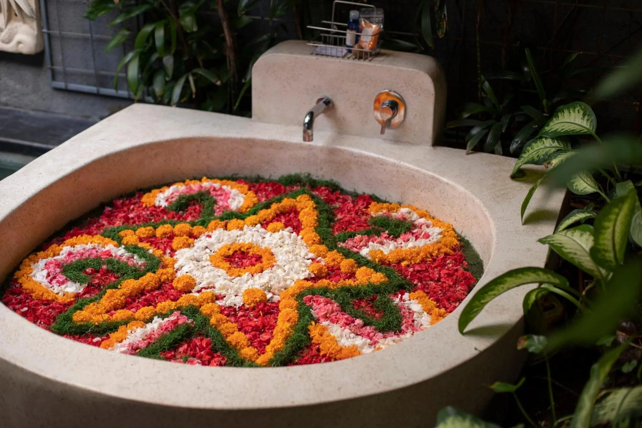 Bath in Seminyak Sanctuary Villa by Ini Vie Hospitality