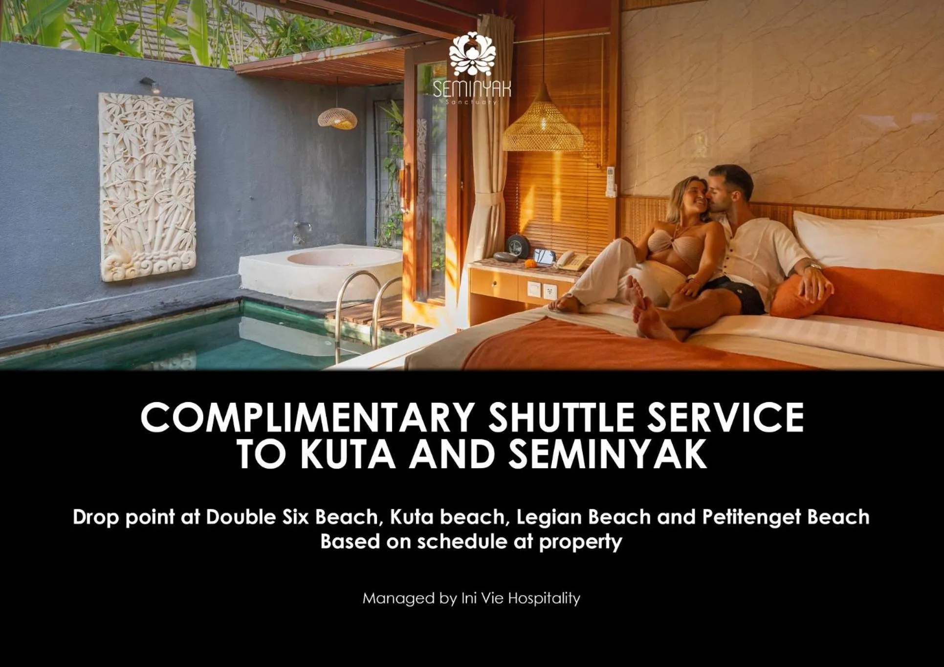 Area and facilities in Seminyak Sanctuary Villa by Ini Vie Hospitality