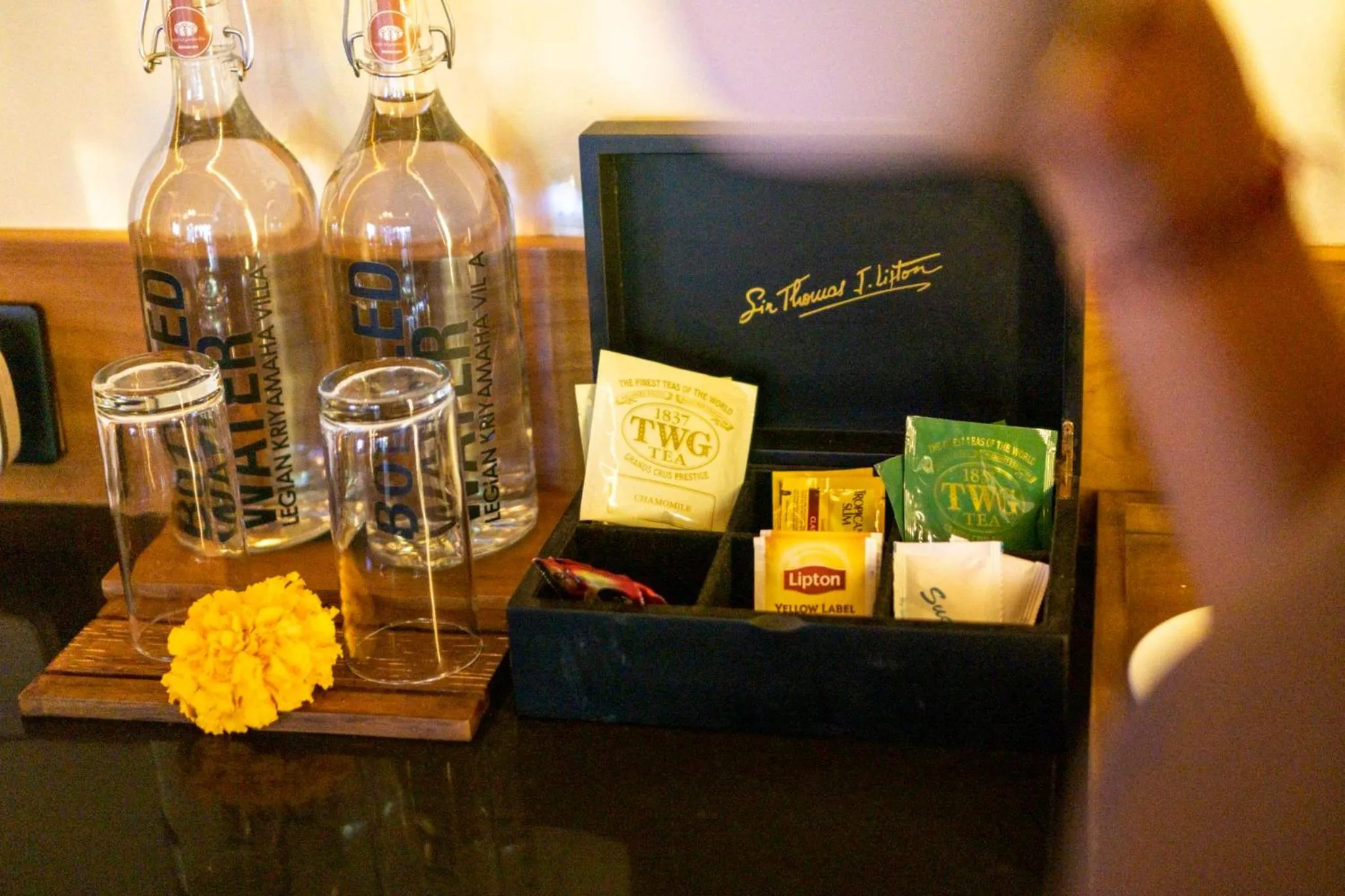 Coffee/tea facilities in Seminyak Sanctuary Villa by Ini Vie Hospitality