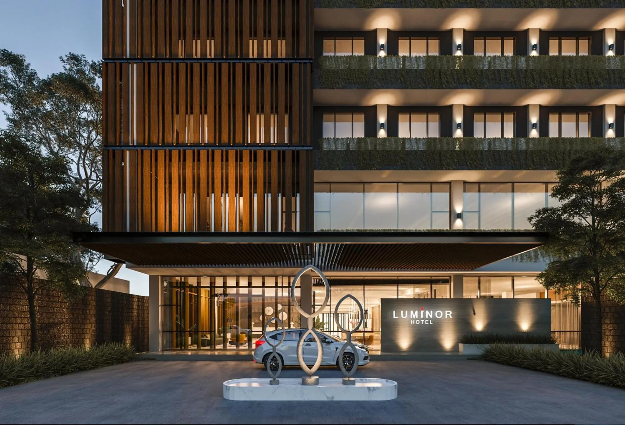 Property building in Luminor Hotel Tanjung Selor By WH