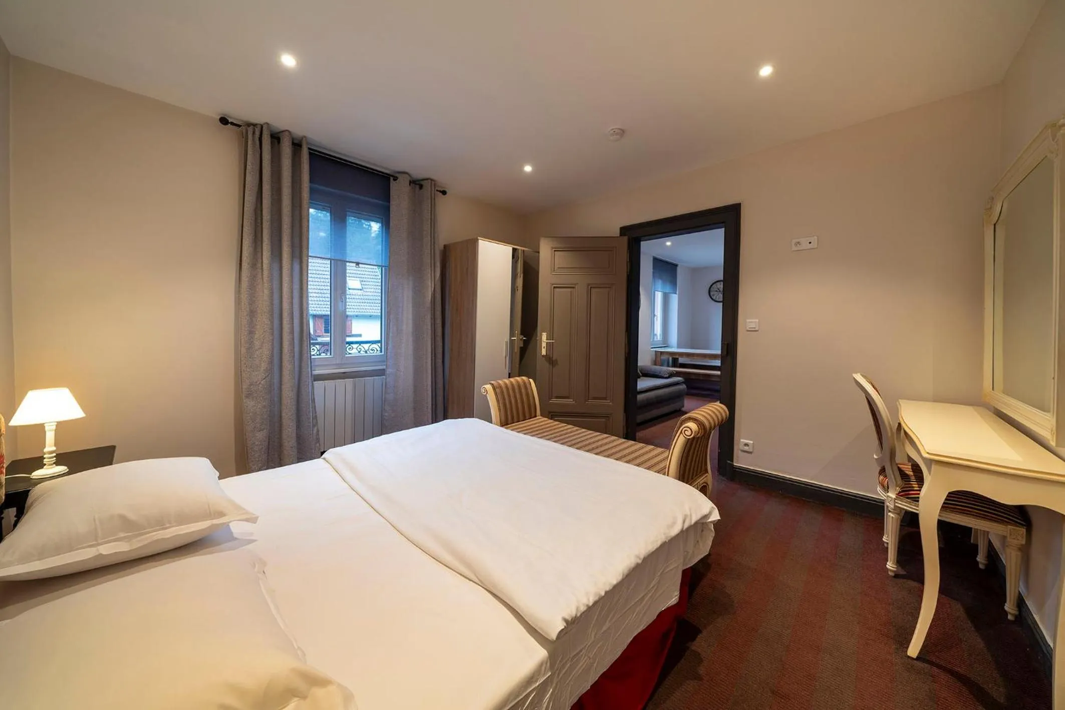 Bed in Hôtel du Parc, Restaurant, Spa & Wellness