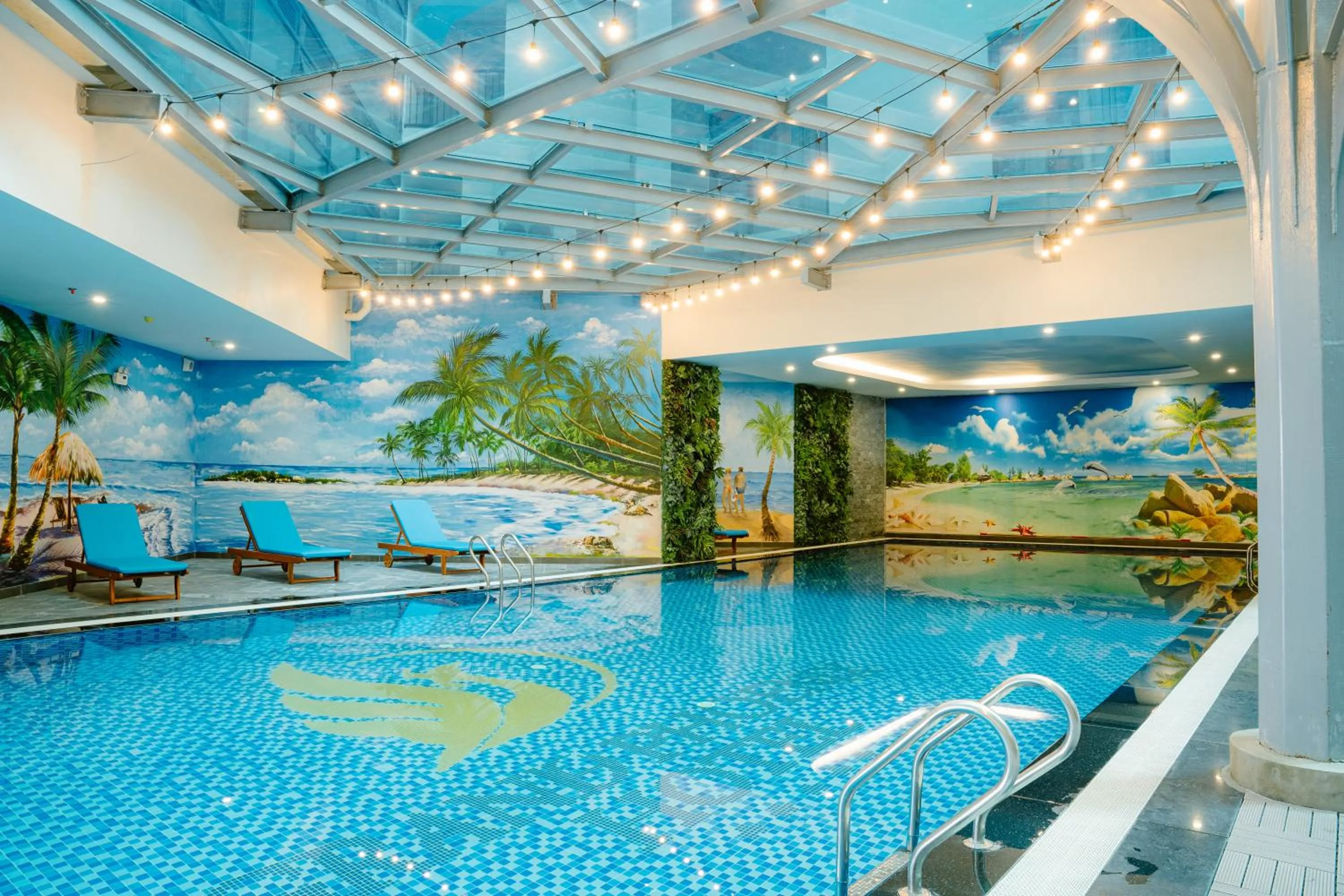 Pool view in Grand Phoenix Hotel Bac Ninh