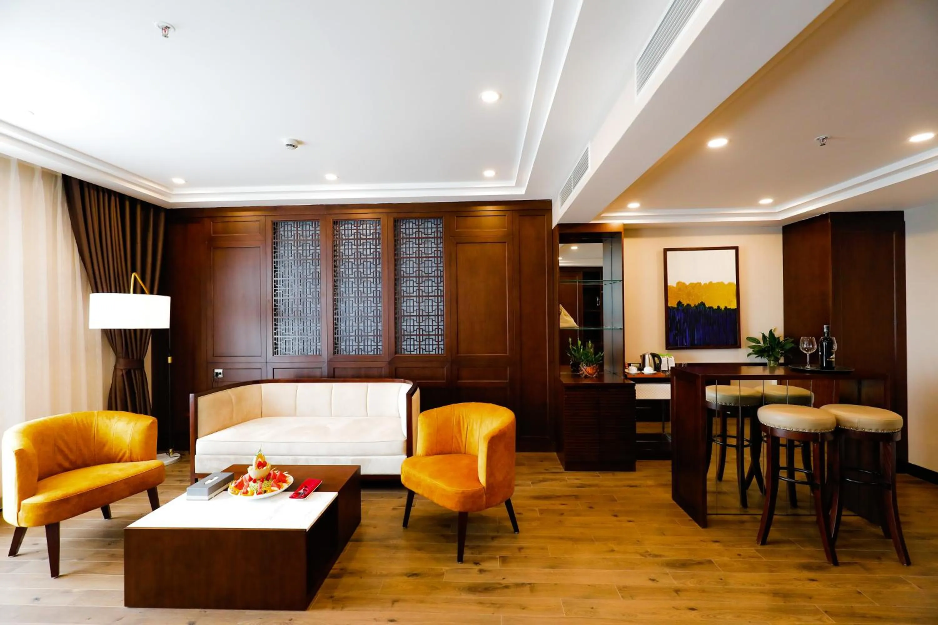 Living room in Grand Phoenix Hotel Bac Ninh