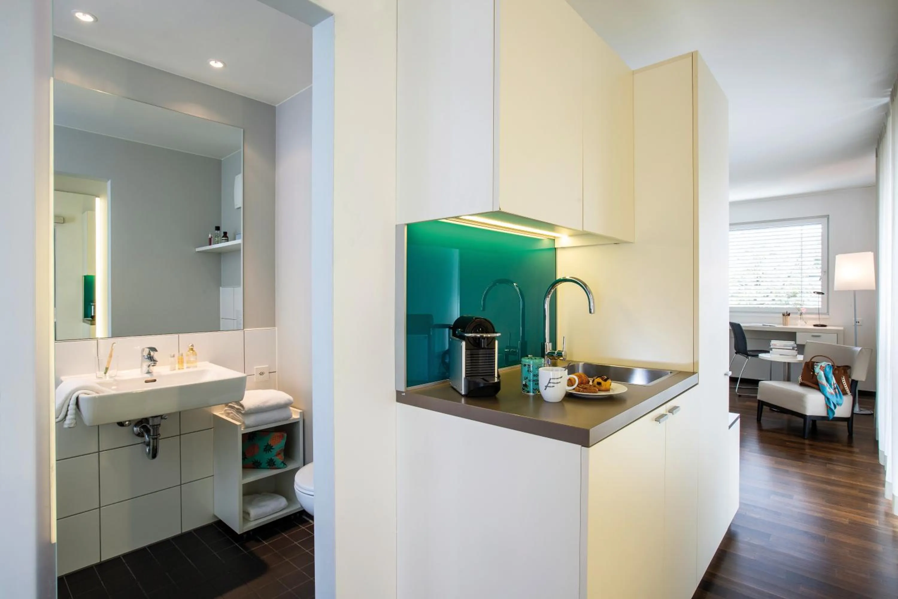 Bathroom in THE FLAG Zürich