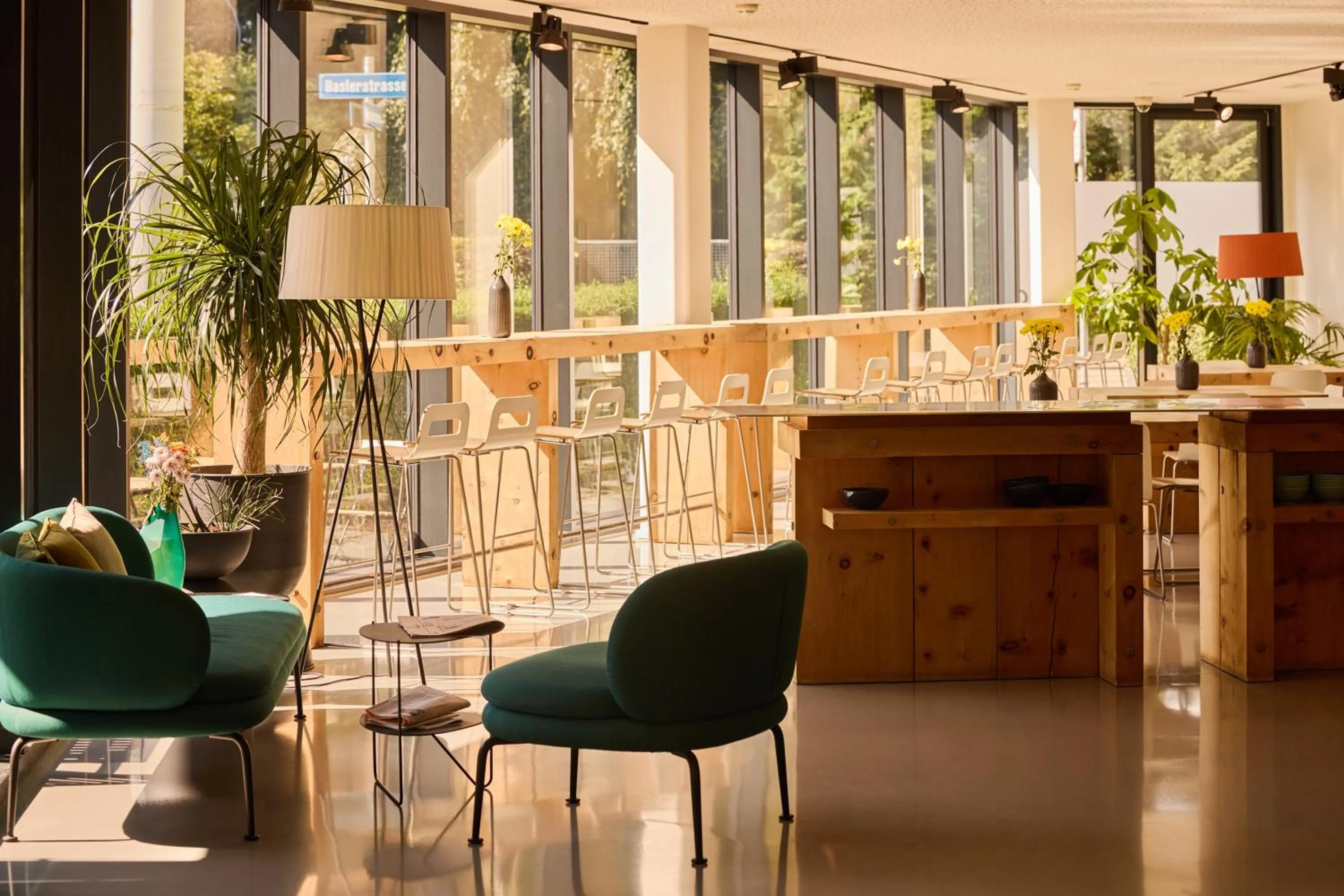 Lobby or reception in THE FLAG Zürich