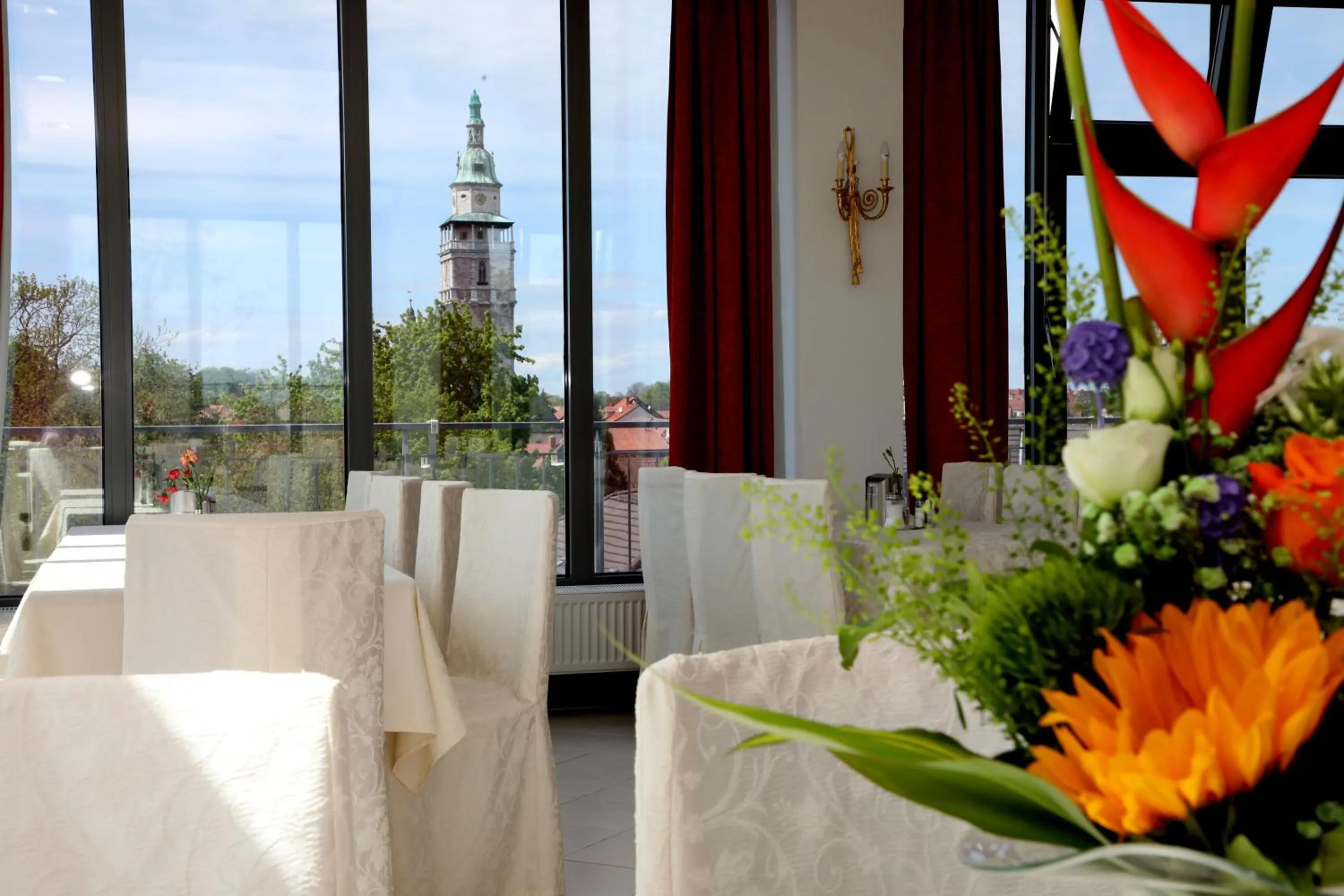 Restaurant/places to eat in ALPHA HOTEL Hermann von Salza