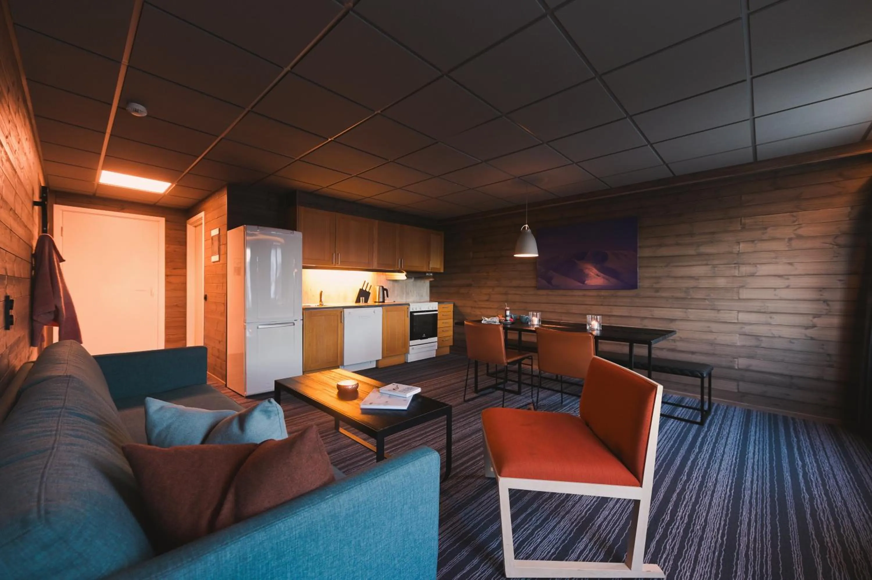 Living room in Svalbard Hotell | Lodge