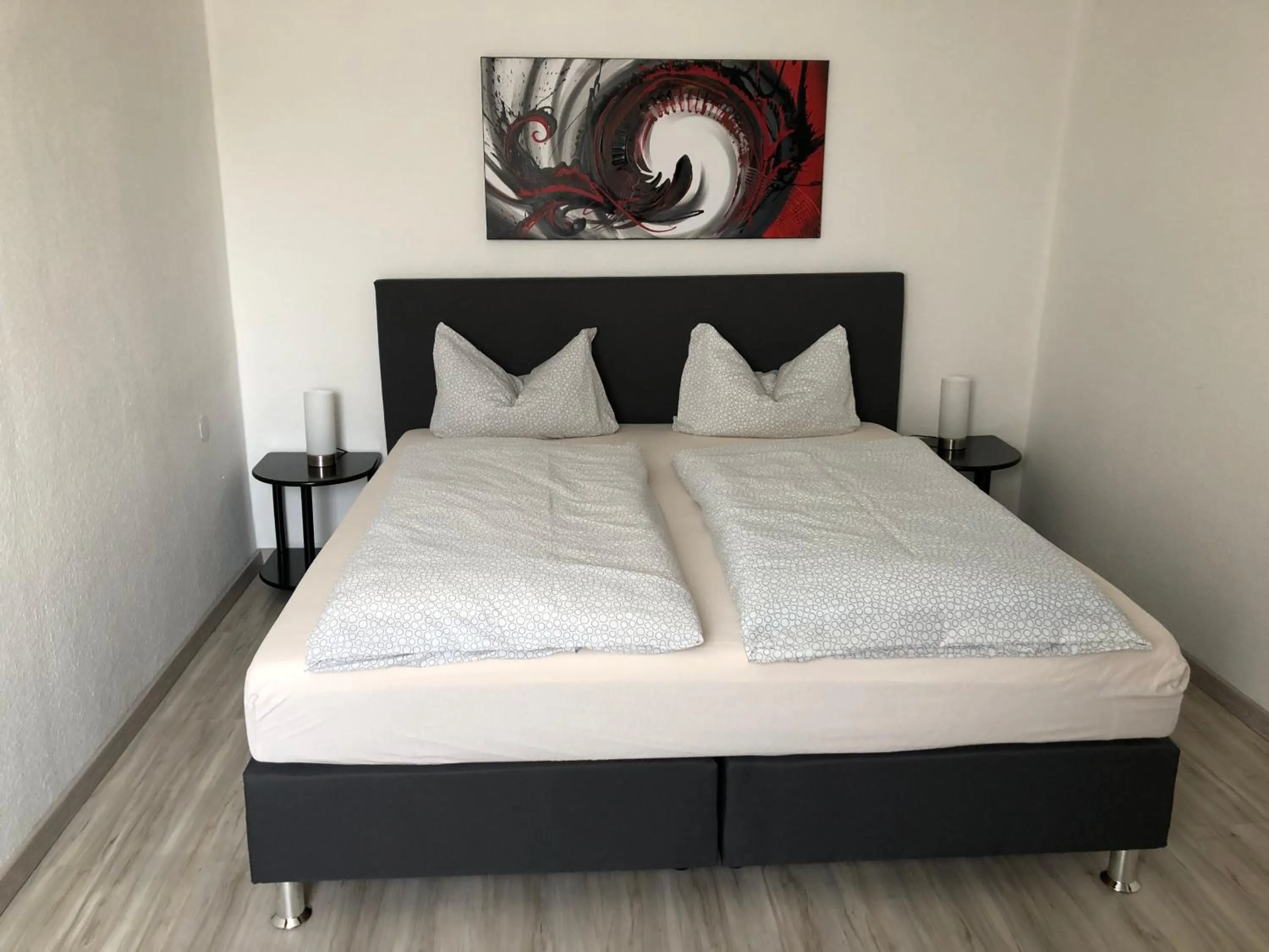 Bedroom, Bed in Haus Linde Frauenwald am Rennsteig