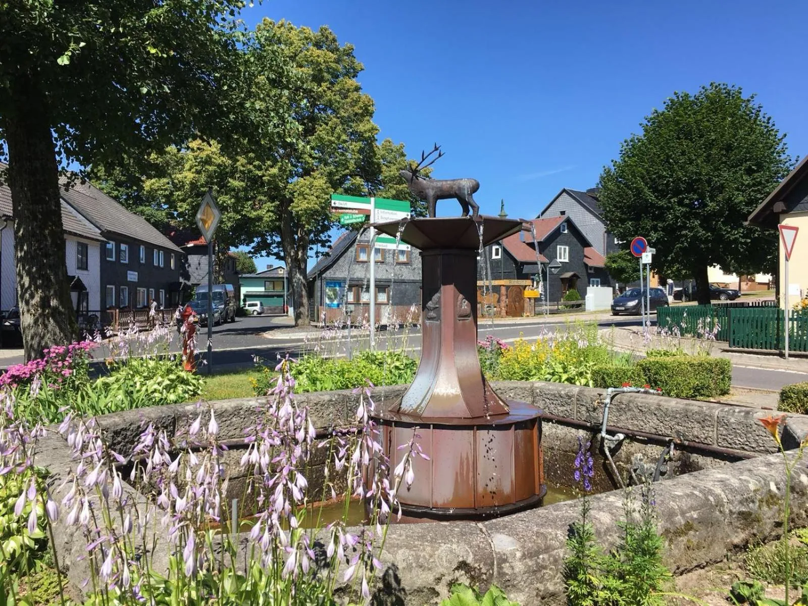 Property building in Haus Linde Frauenwald am Rennsteig