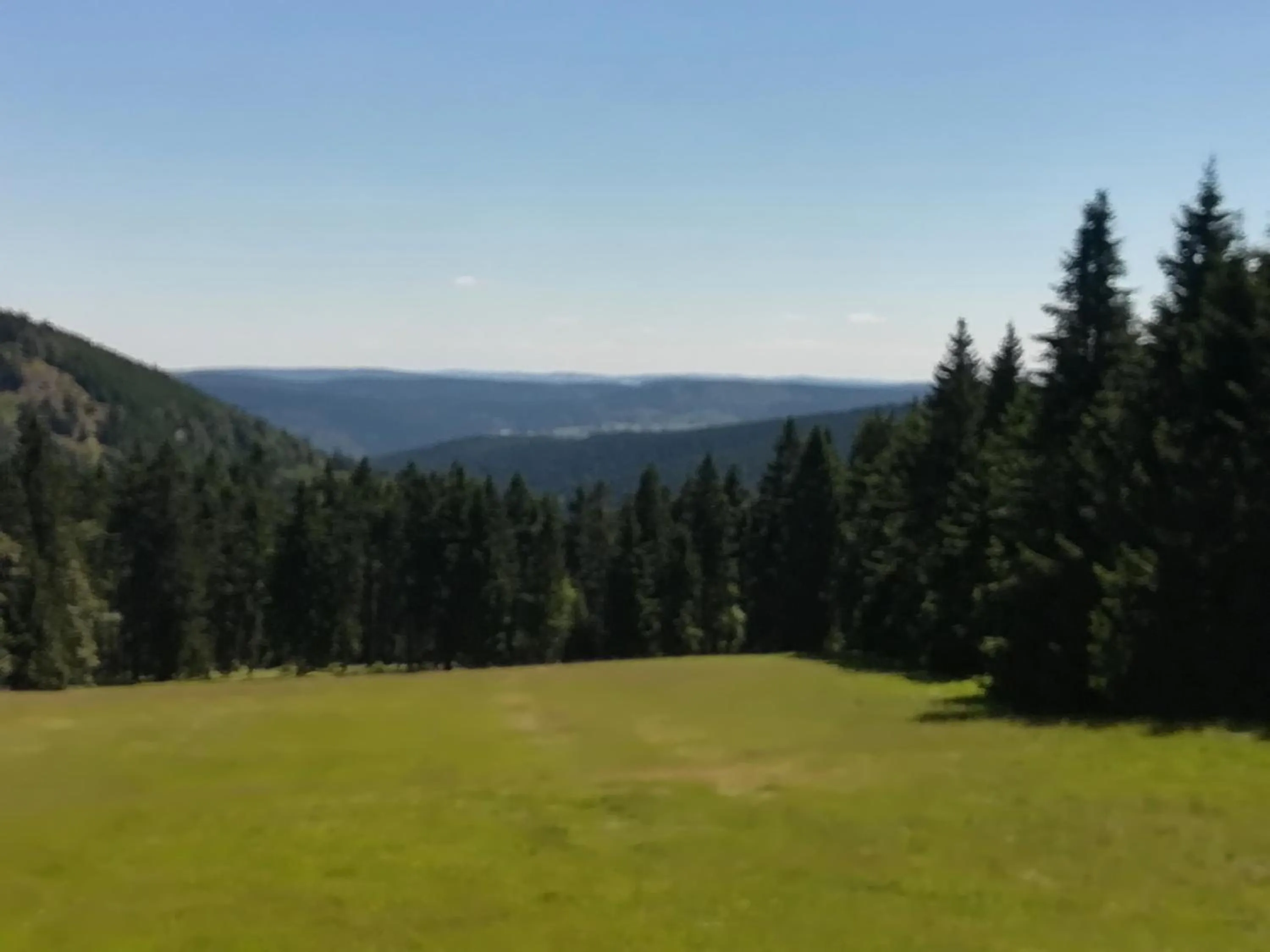 Natural landscape in Haus Linde Frauenwald am Rennsteig