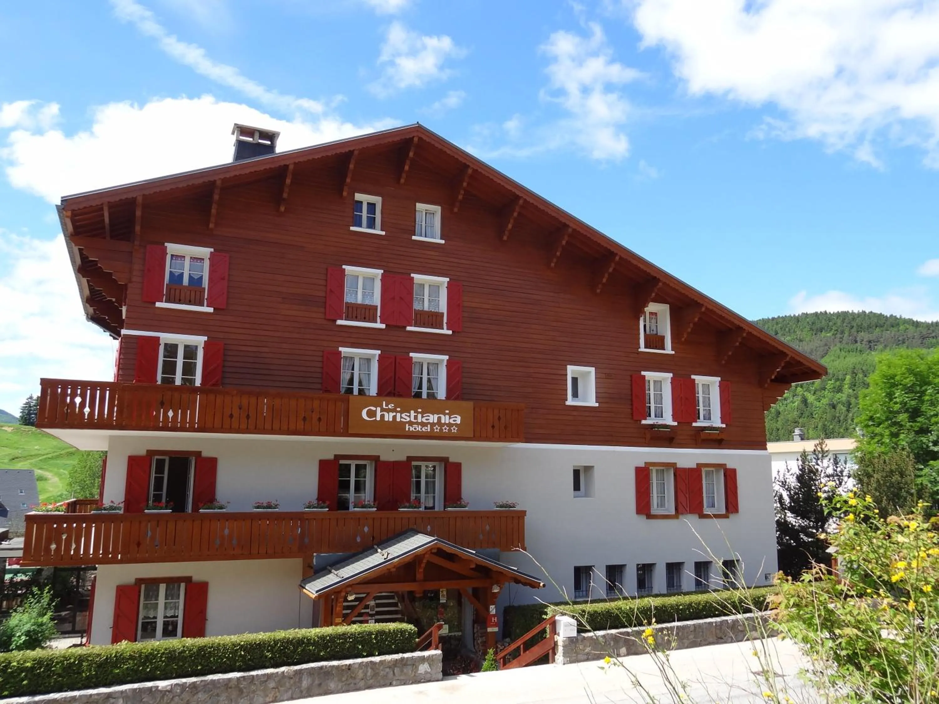 City view in Hotel Christiania