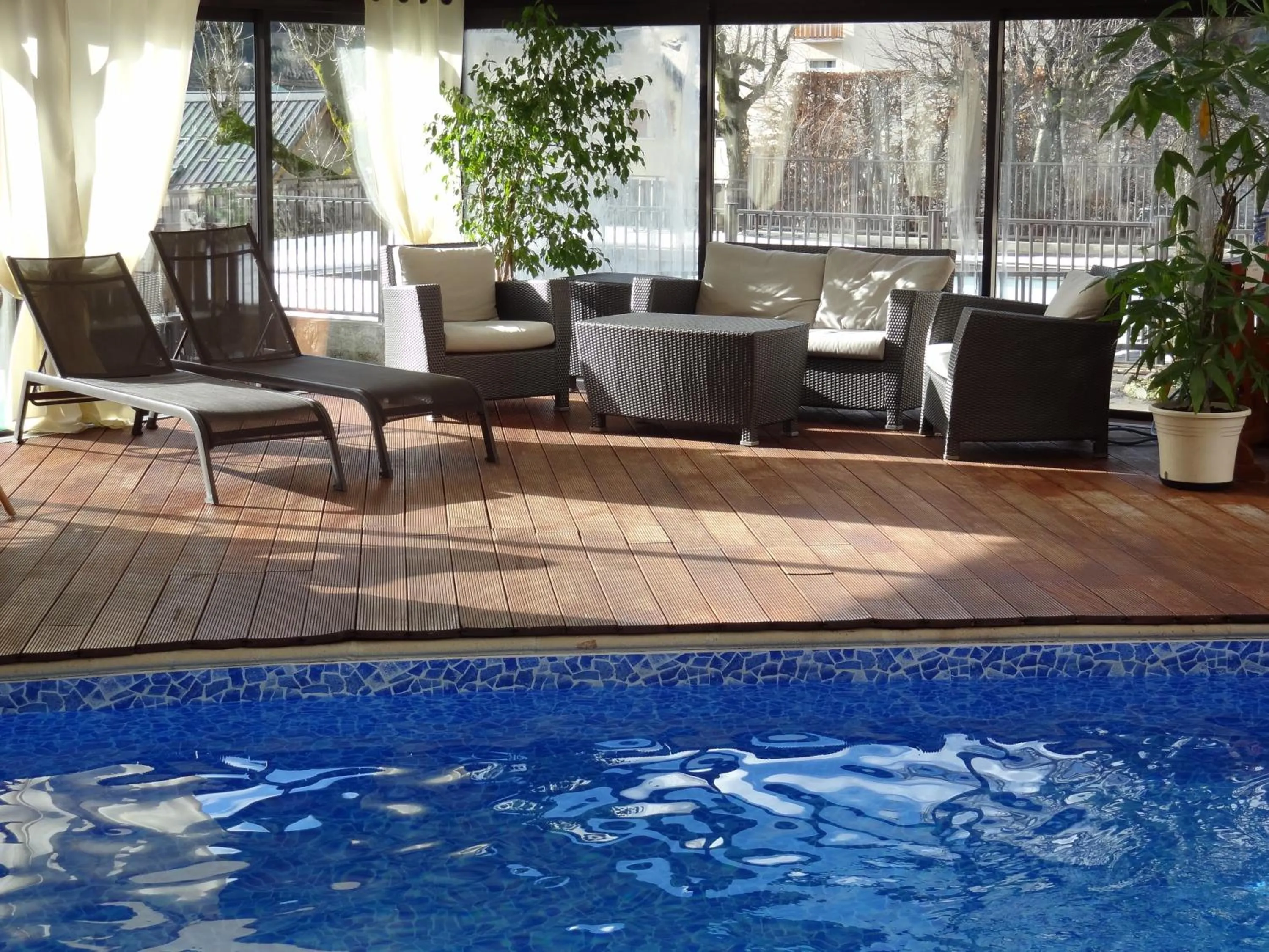 Swimming pool in Hotel Christiania