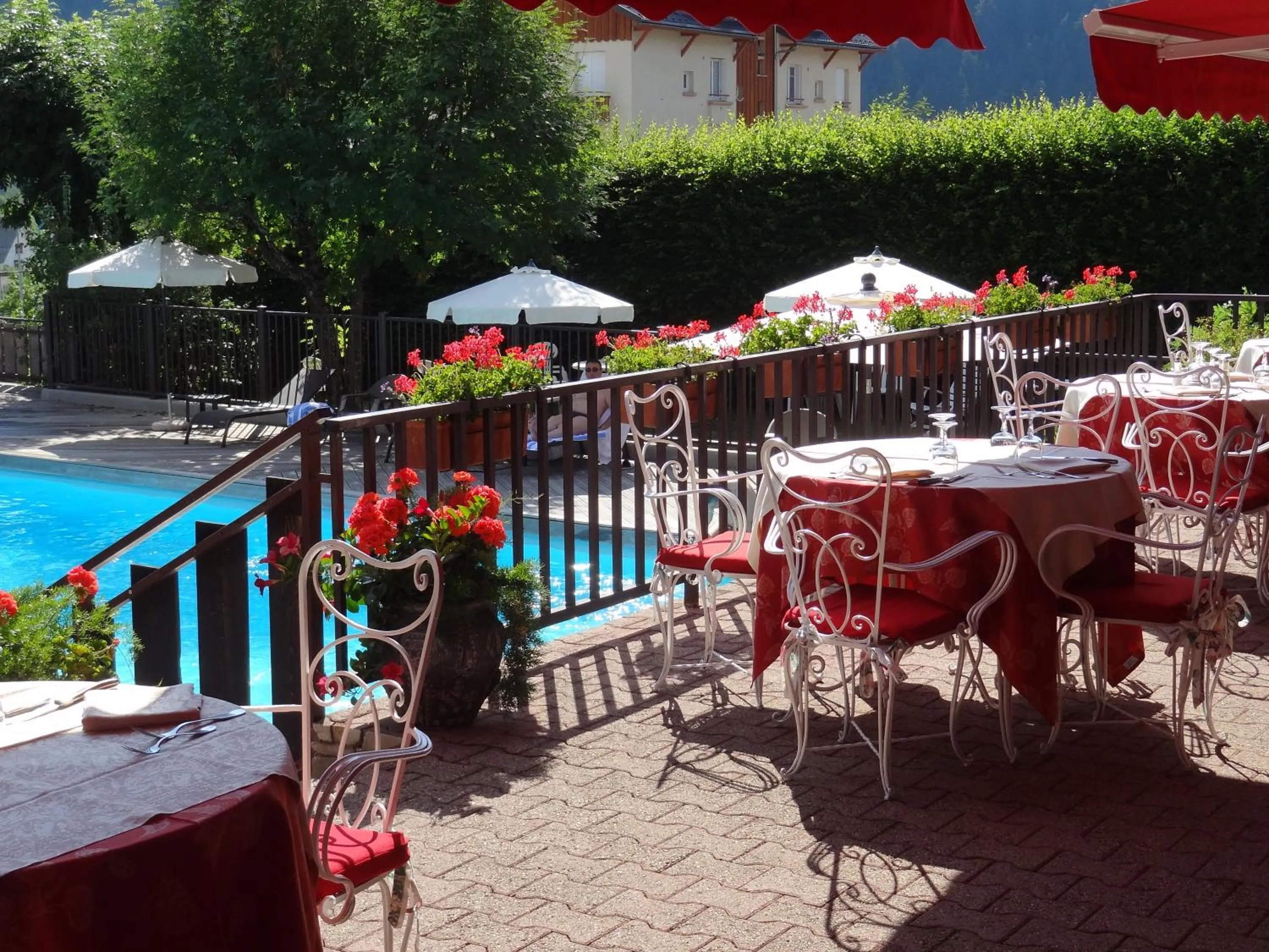 Patio in Hotel Christiania