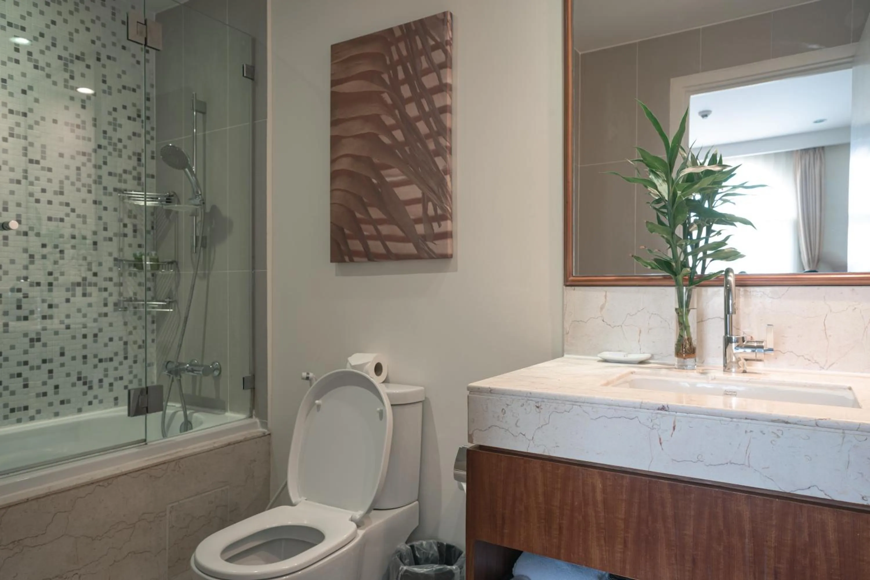 Bathroom in Central Mansions Serviced Apartments