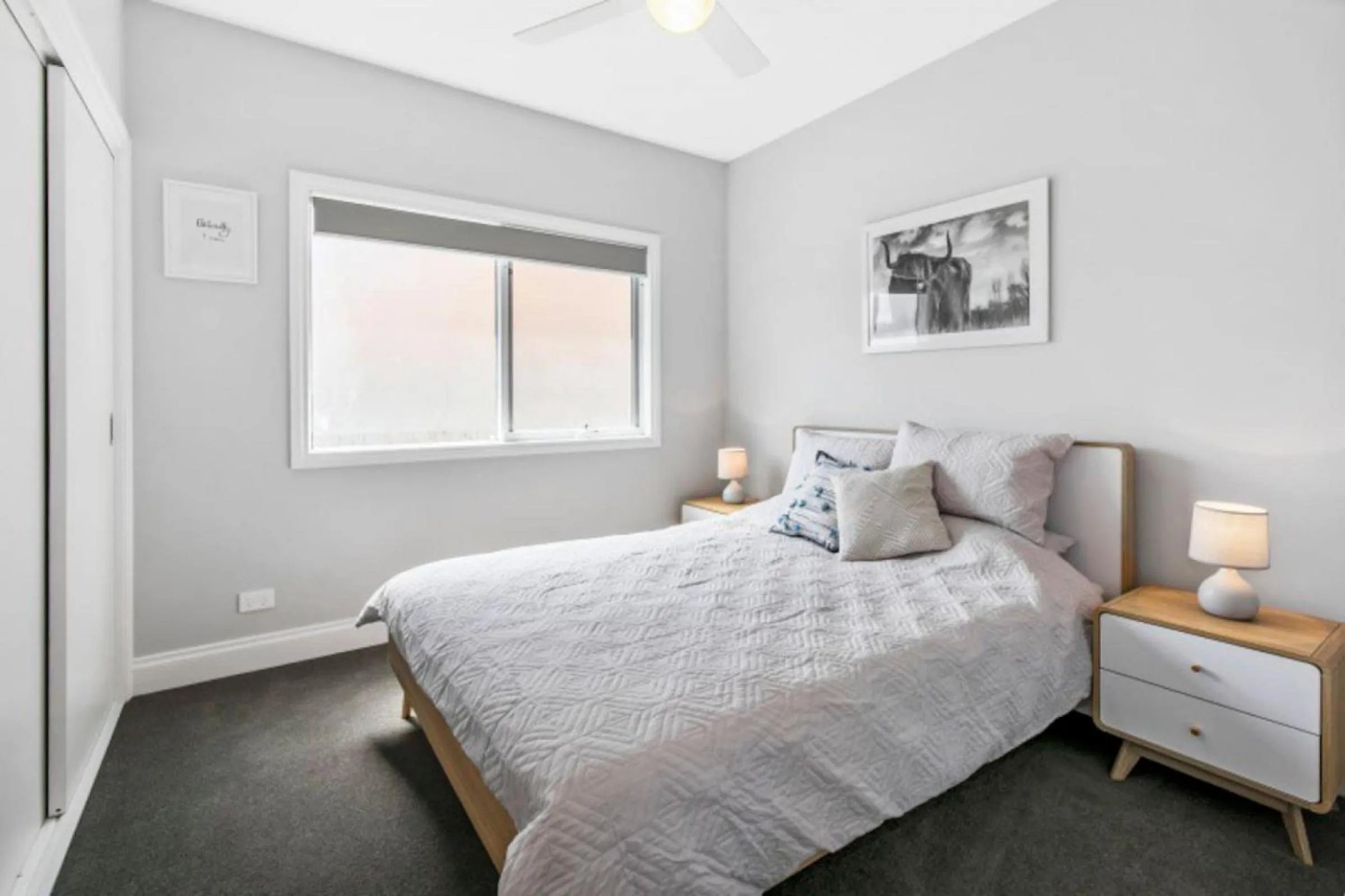 Bedroom, Bed in HALE KUPA Rye Beach House Spa Table Tennis