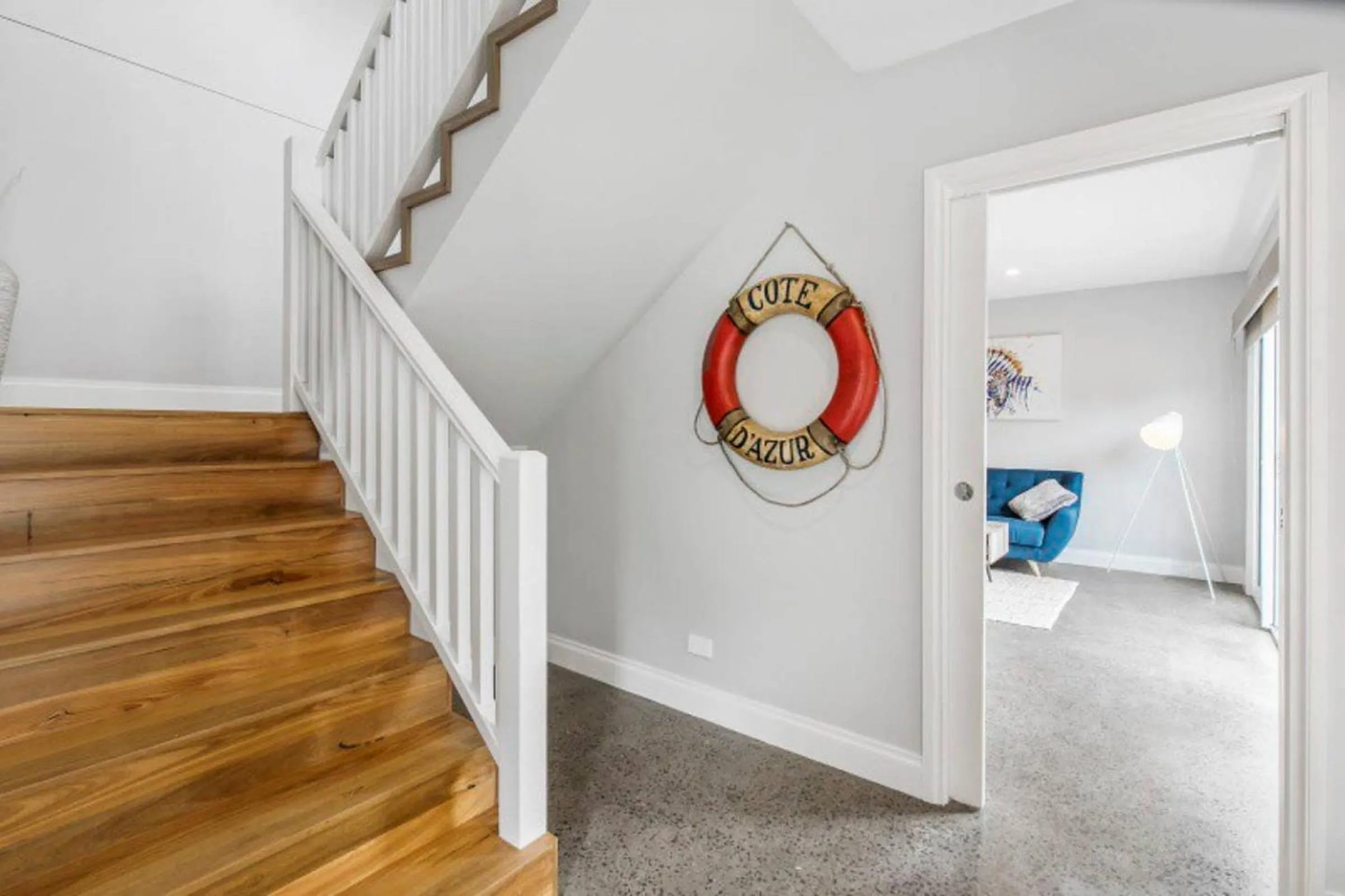 Decorative detail in HALE KUPA Rye Beach House Spa Table Tennis