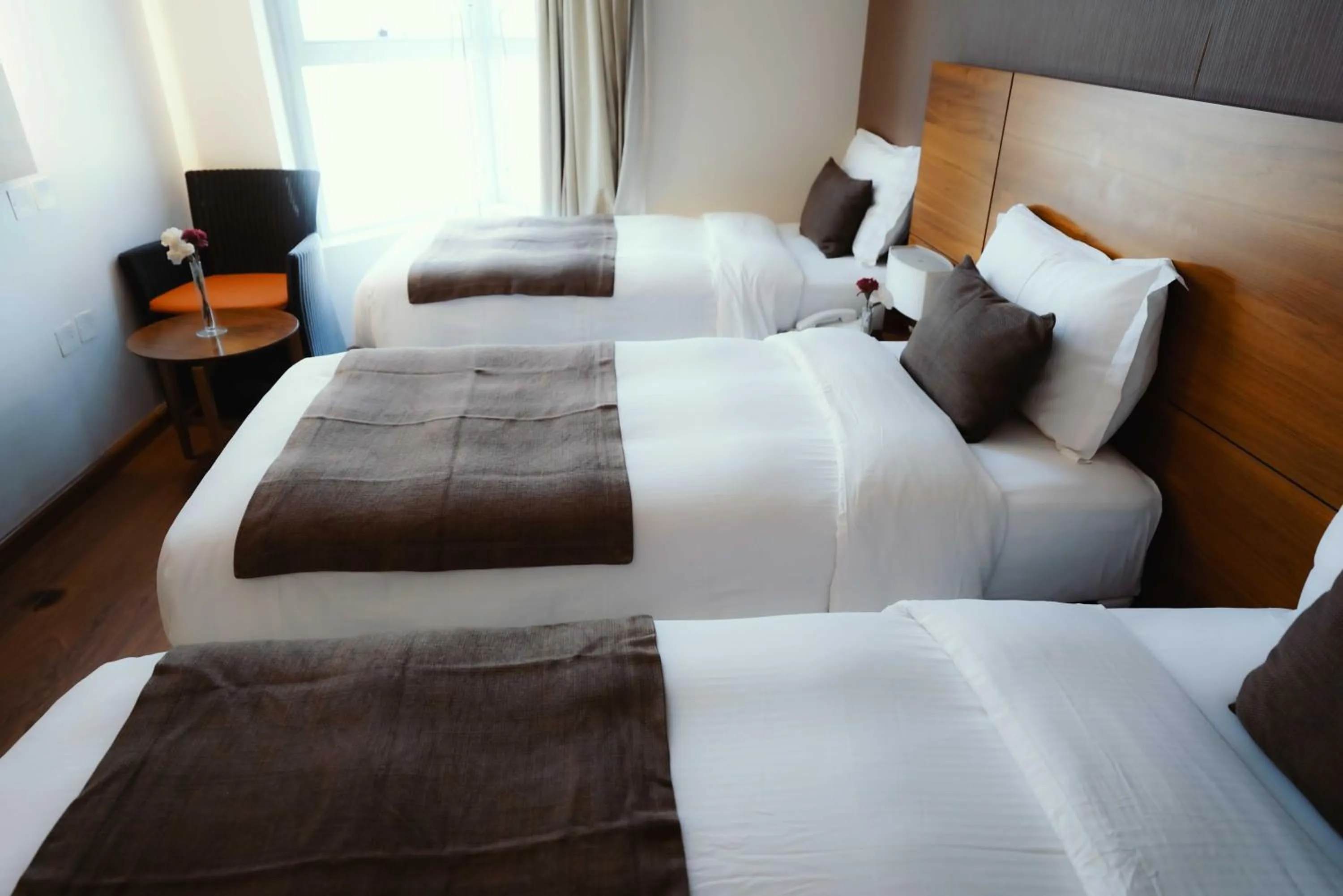 Bed in Nour Althuria Hotel - Elaf Almaqam