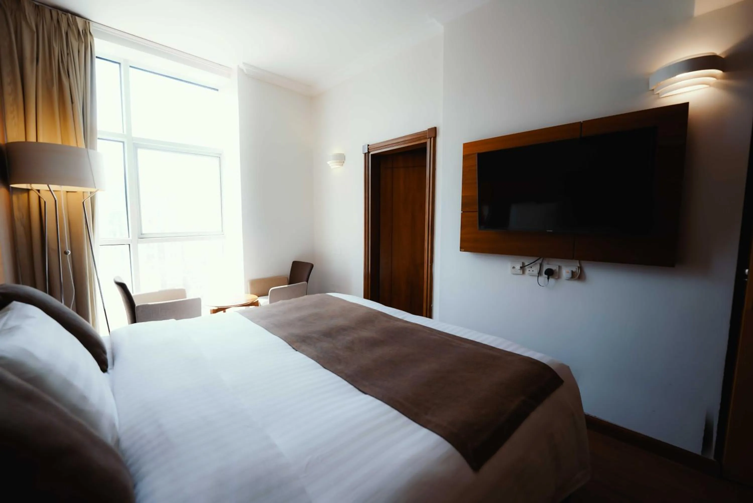 Bed in Nour Althuria Hotel - Elaf Almaqam