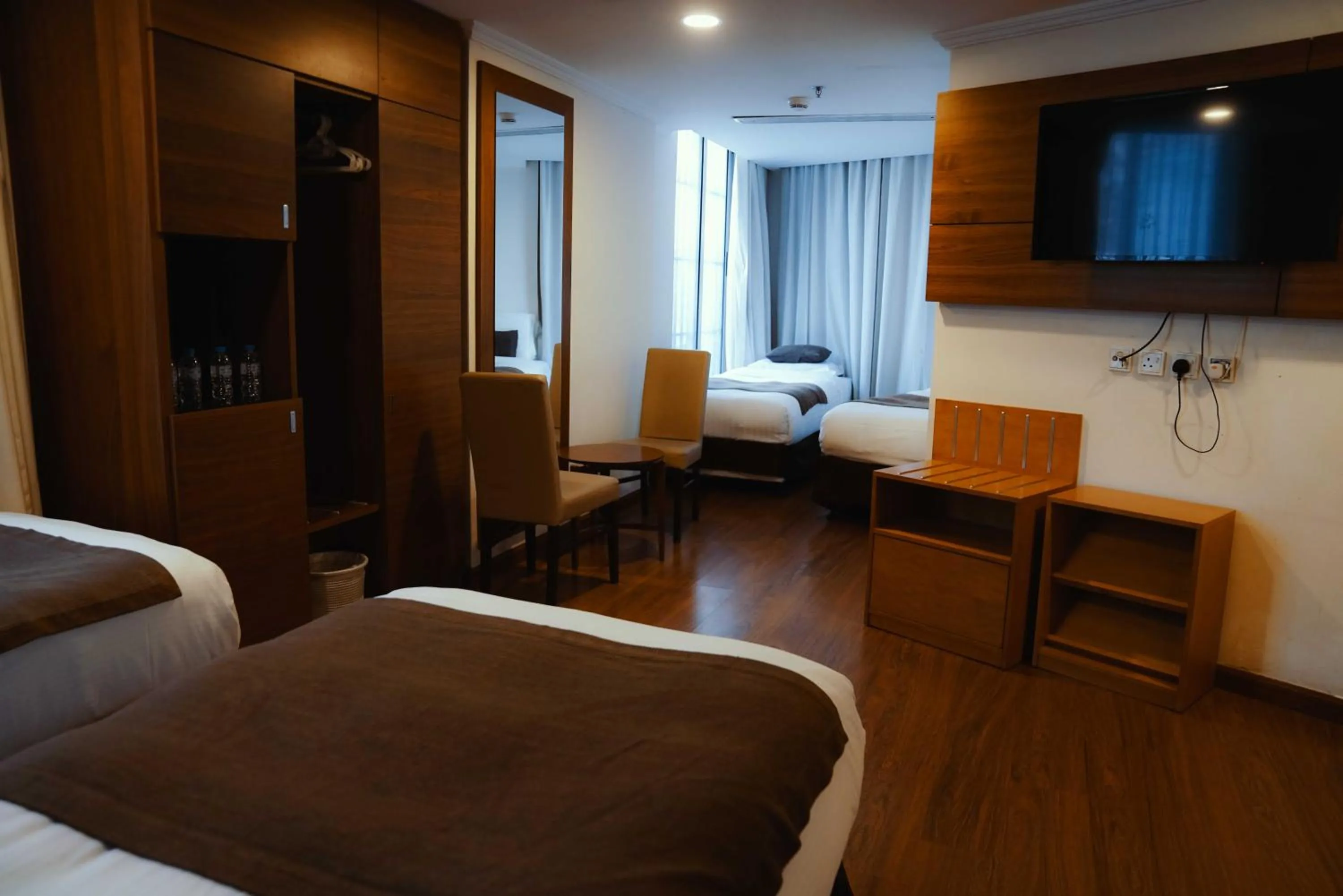 Bed in Nour Althuria Hotel - Elaf Almaqam