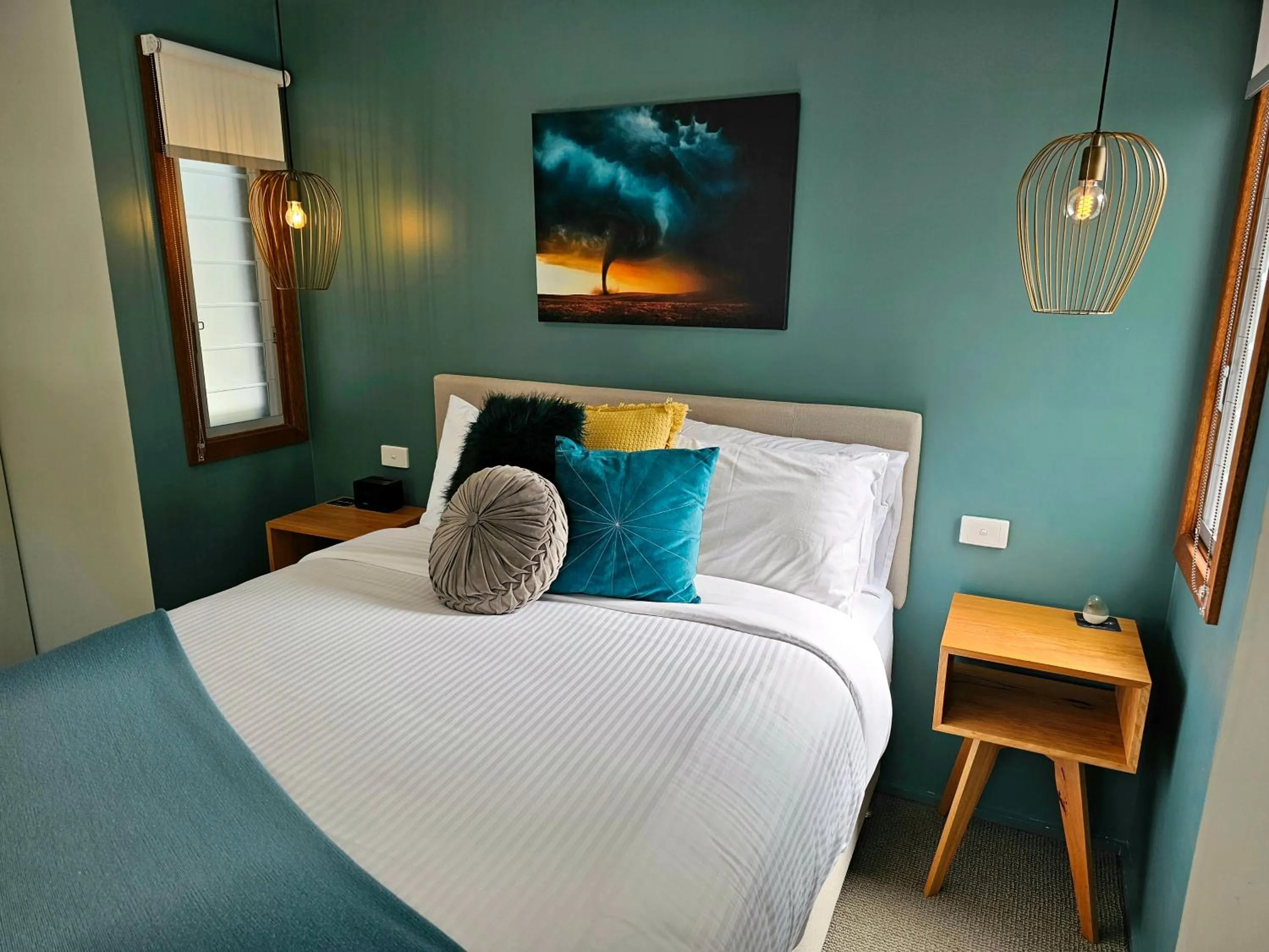 Bed in Tuckers Lane Boutique Accommodation