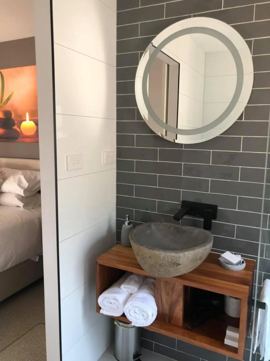 Bed in Tuckers Lane Boutique Accommodation